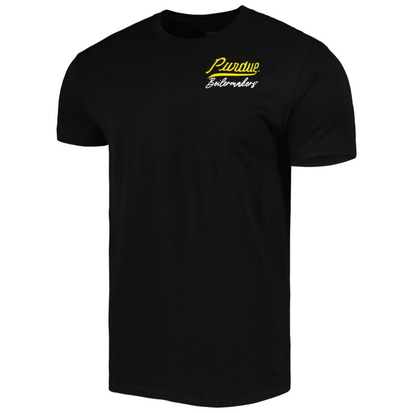 NCAA Purdue Boilermakers Vintage Through the Years Two-Hit T-Shirt