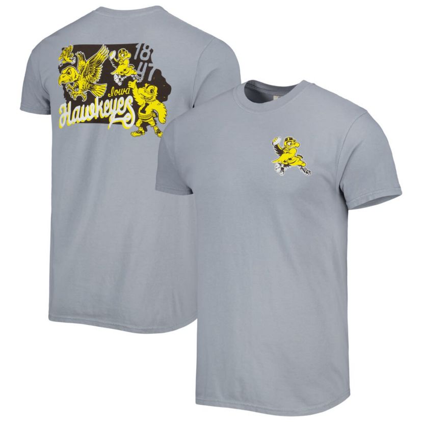NCAA Iowa Hawkeyes Vault State Comfort T-Shirt