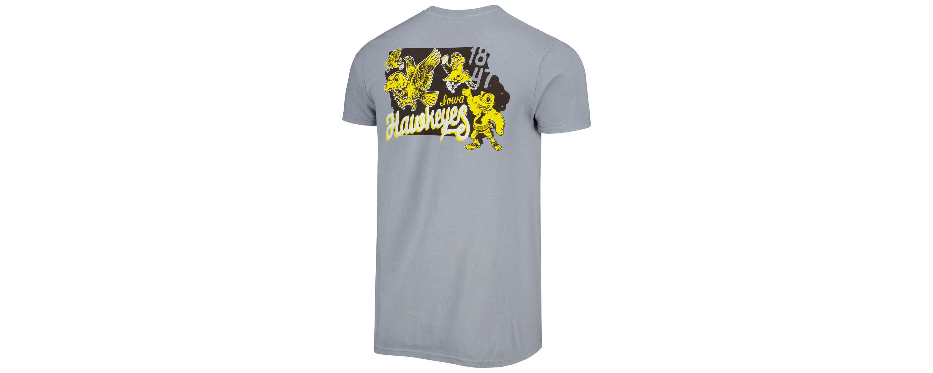 NCAA Iowa Hawkeyes Vault State Comfort T-Shirt