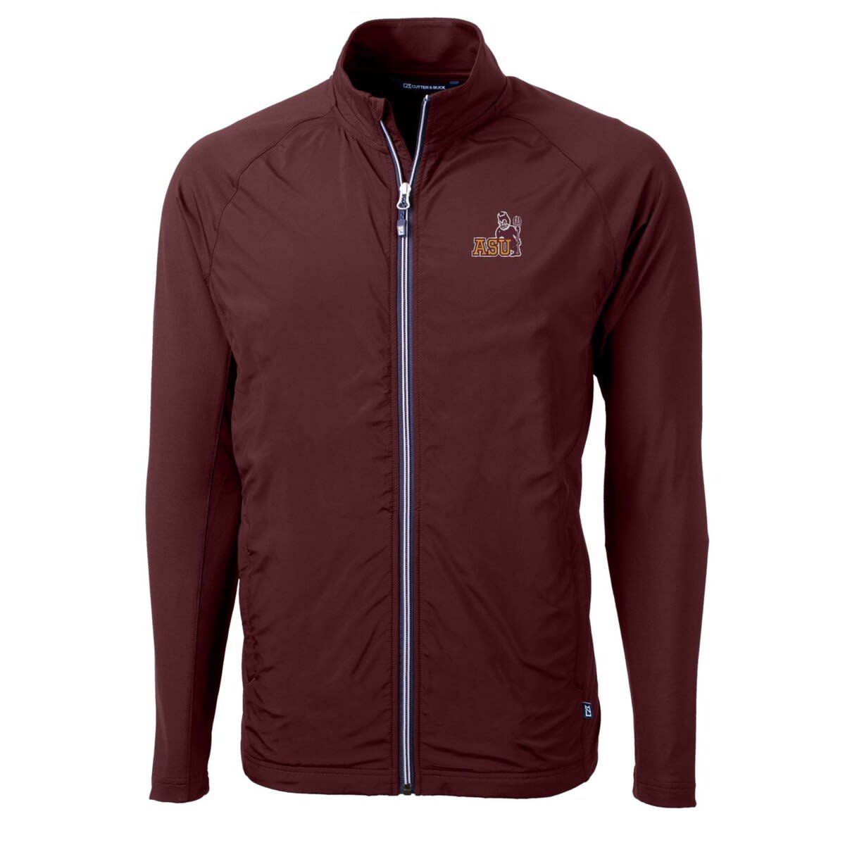 NCAA Arizona State Sun Devils Adapt Eco Knit Hybrid Recycled Full-Zip Jacket