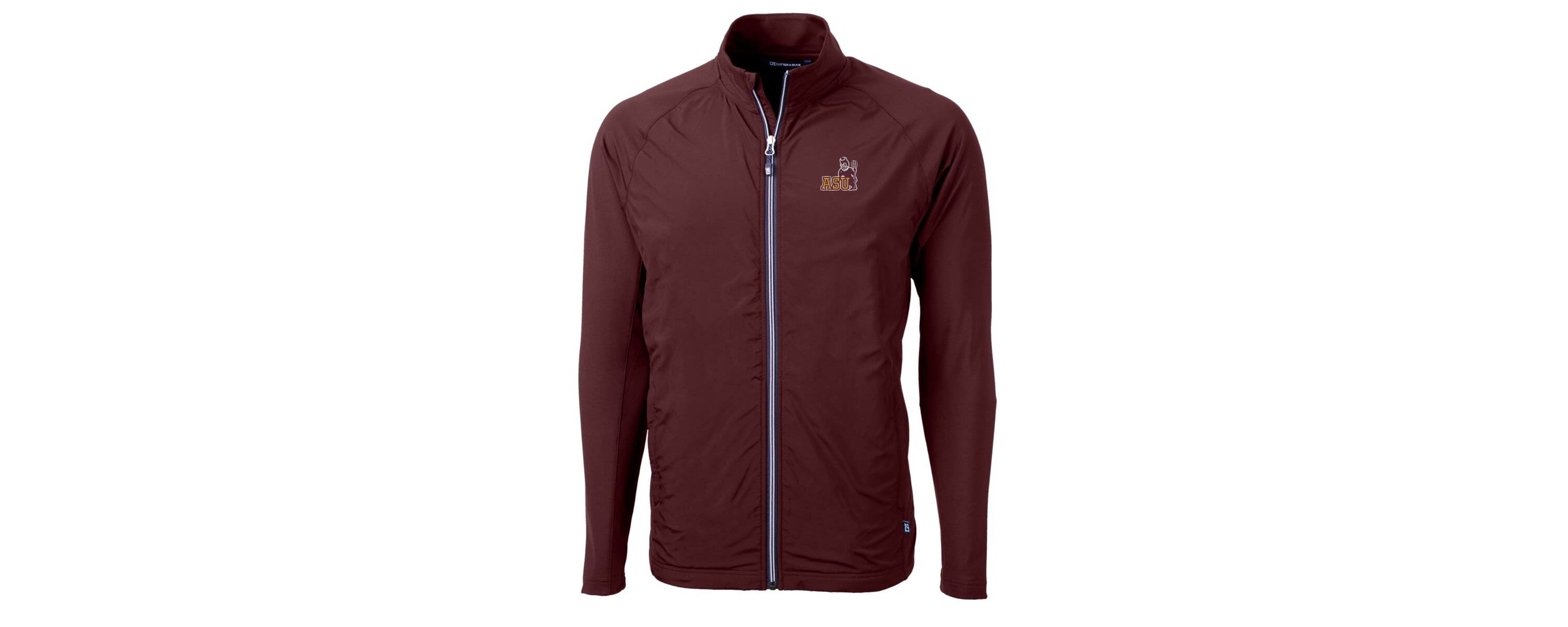NCAA Arizona State Sun Devils Adapt Eco Knit Hybrid Recycled Full-Zip Jacket