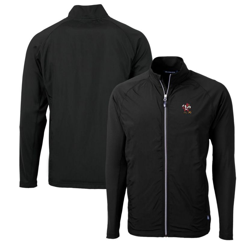 NCAA Louisville Cardinals Adapt Eco Knit Hybrid Recycled Full-Zip Jacket