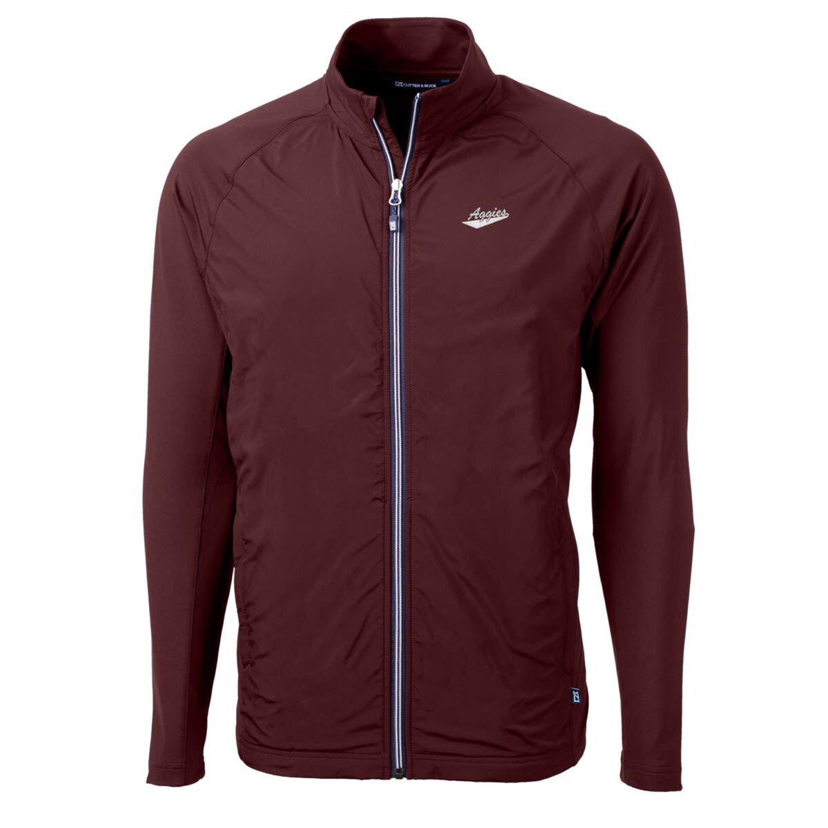 NCAA New Mexico State Aggies Adapt Eco Knit Hybrid Recycled Full-Zip Jacket
