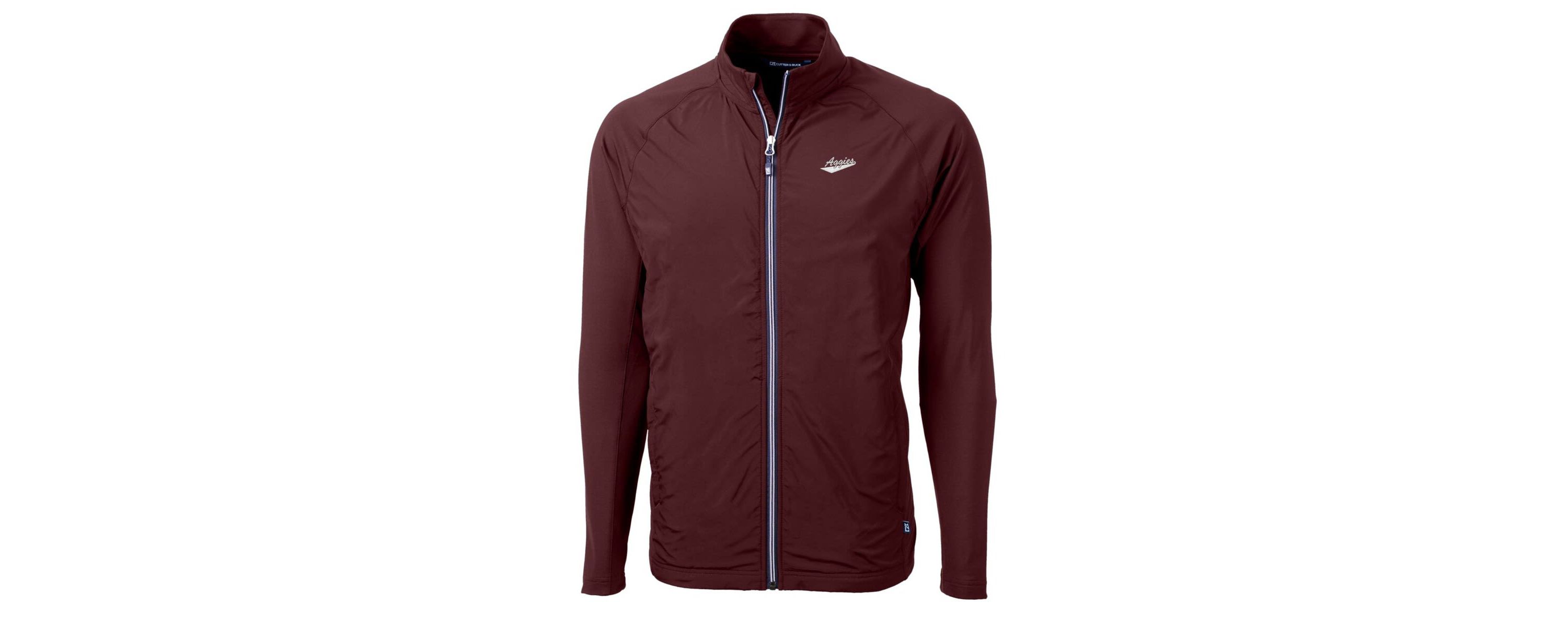 NCAA New Mexico State Aggies Adapt Eco Knit Hybrid Recycled Full-Zip Jacket