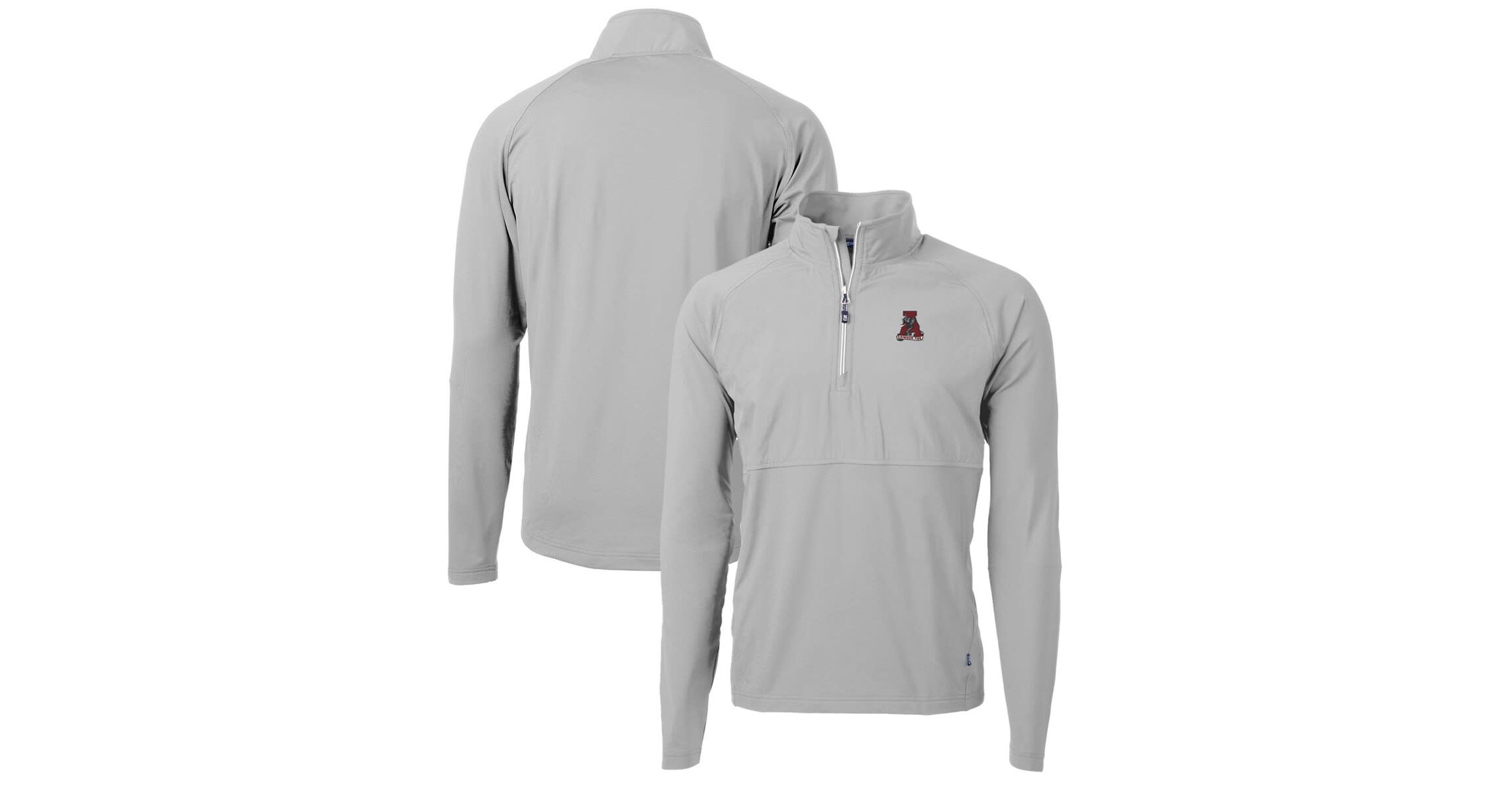 Alabama Crimson Tide NCAA Alabama Tide Adapt Eco Knit Hybrid Recycled Quarter-Zip Pullover Top
