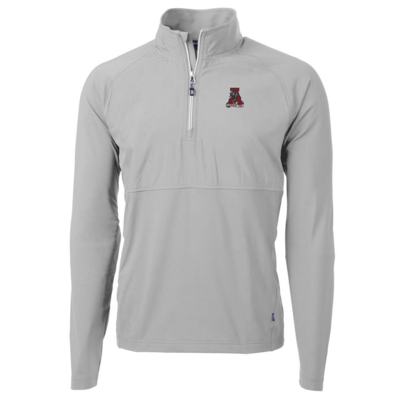 Alabama Crimson Tide NCAA Alabama Tide Adapt Eco Knit Hybrid Recycled Quarter-Zip Pullover Top