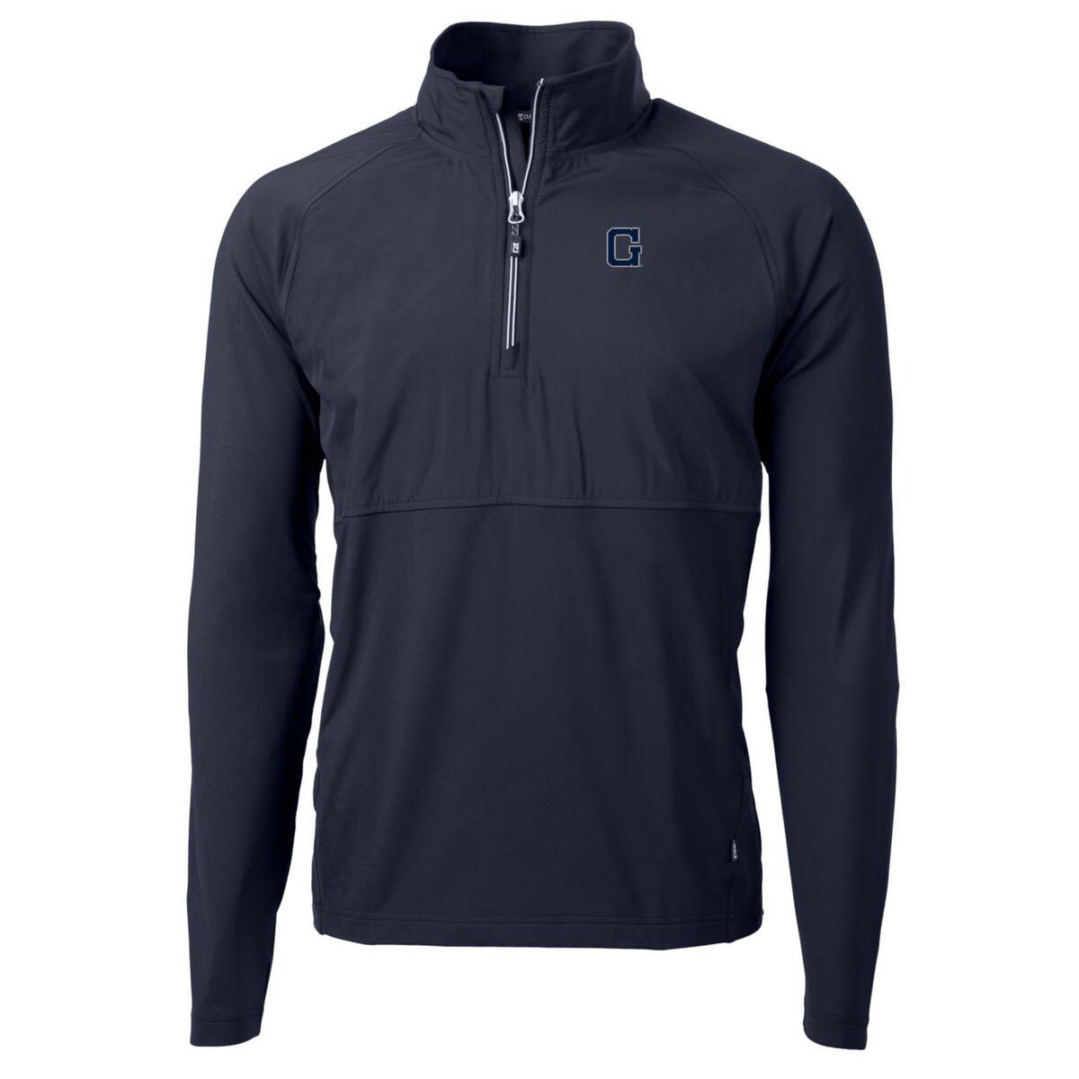 NCAA Georgetown Hoyas Adapt Eco Knit Hybrid Recycled Full-Zip Logo Jacket