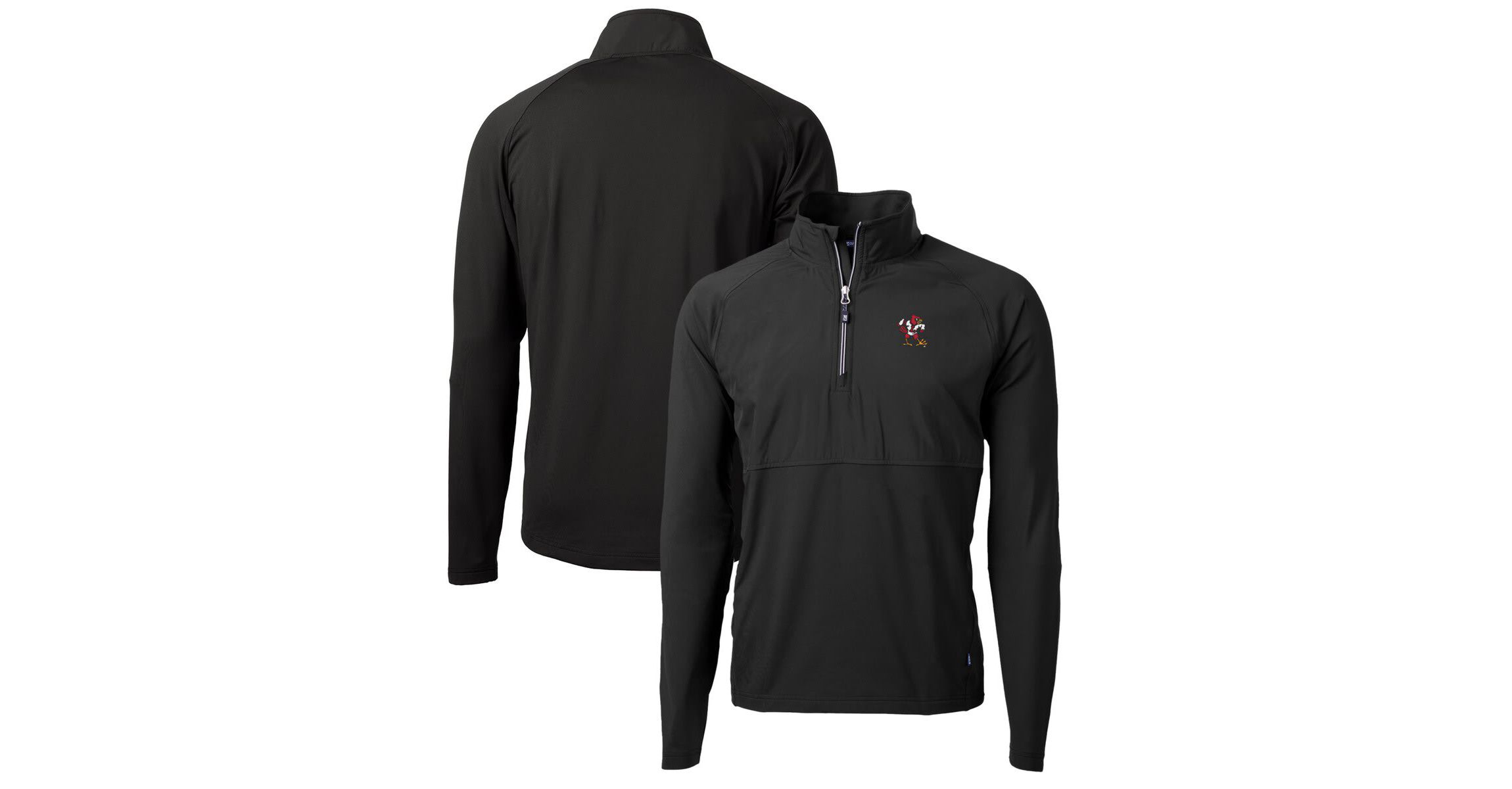 NCAA Louisville Cardinals Adapt Eco Knit Hybrid Recycled Full-Zip Logo Jacket