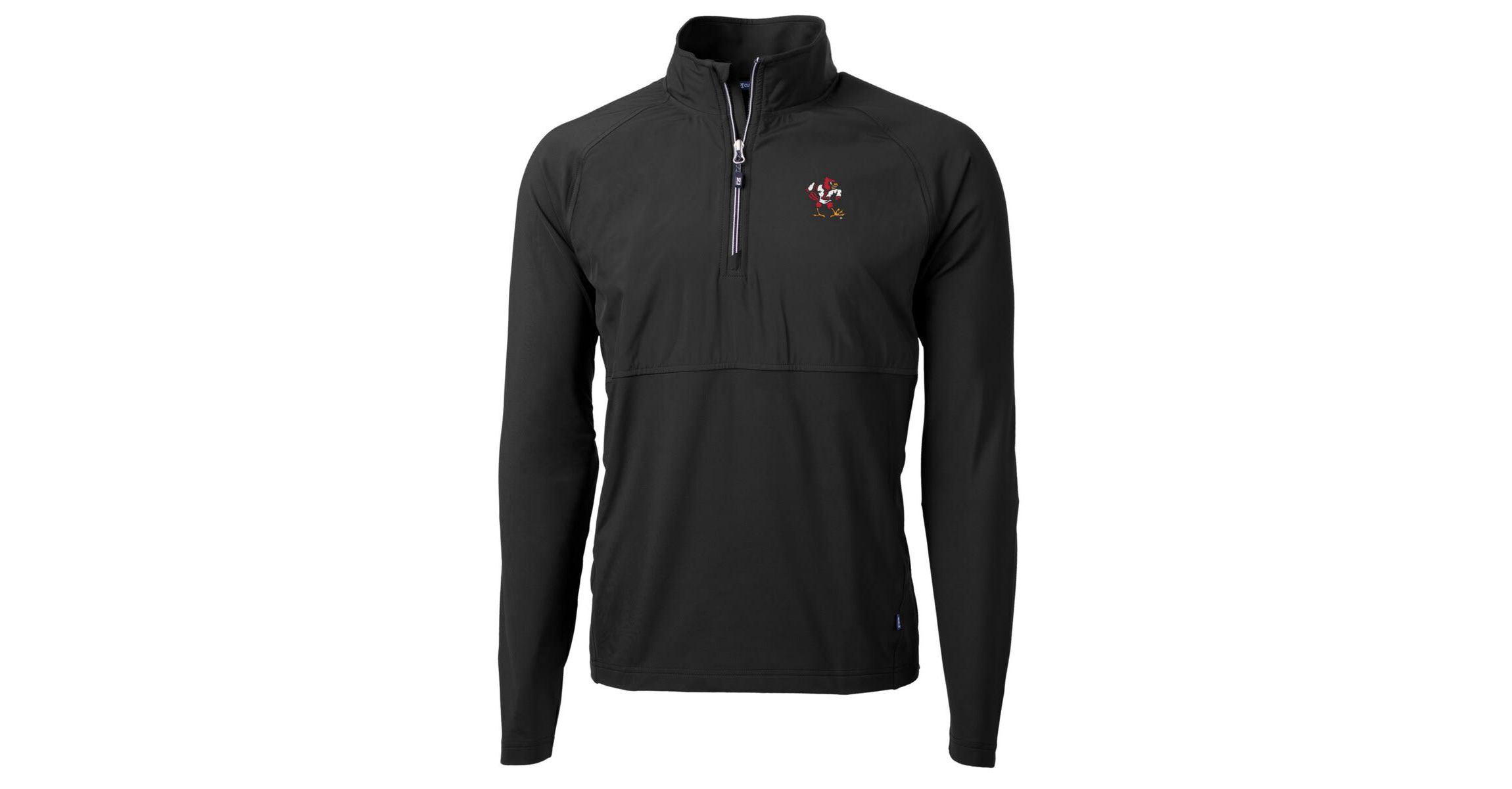 NCAA Louisville Cardinals Adapt Eco Knit Hybrid Recycled Full-Zip Logo Jacket