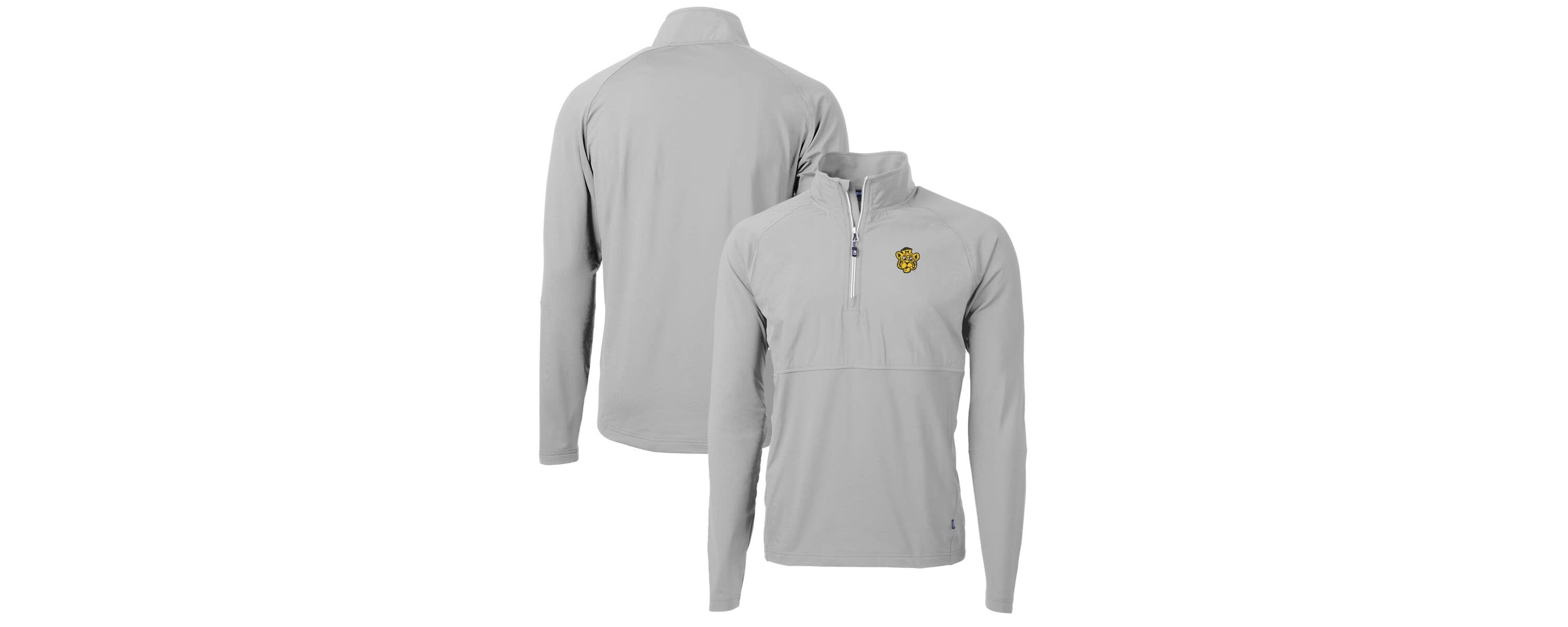NCAA Missouri Tigers Adapt Eco Knit Hybrid Recycled Quarter-Zip Pullover Top