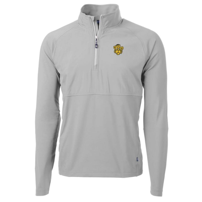 NCAA Missouri Tigers Adapt Eco Knit Hybrid Recycled Quarter-Zip Pullover Top