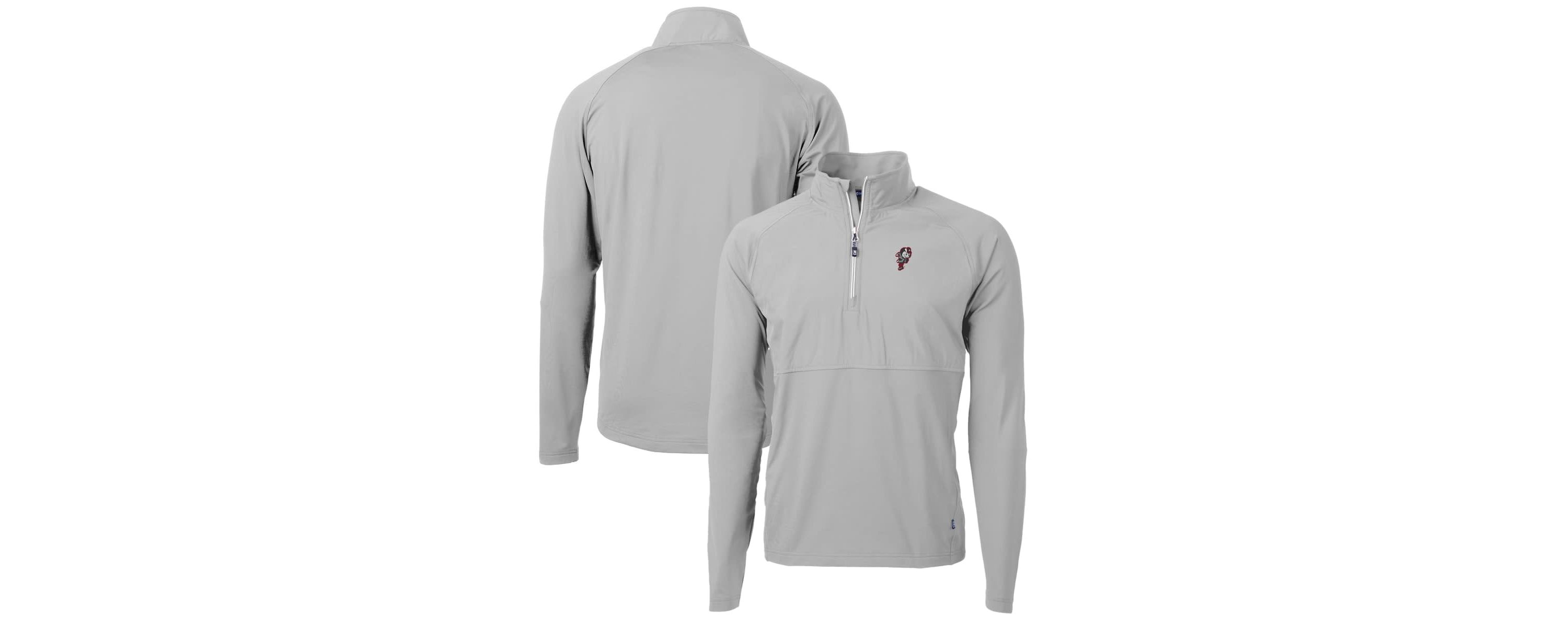 NCAA Ohio State Buckeyes Adapt Eco Knit Hybrid Recycled Quarter-Zip Pullover Top