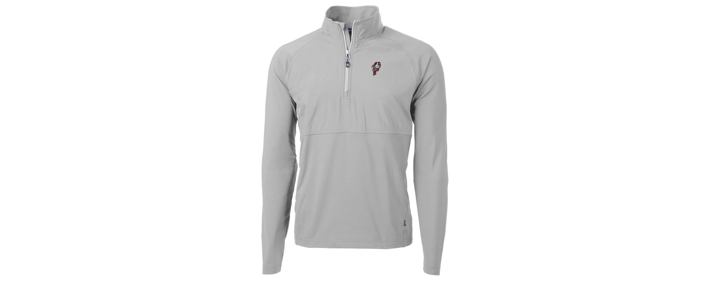 NCAA Ohio State Buckeyes Adapt Eco Knit Hybrid Recycled Quarter-Zip Pullover Top