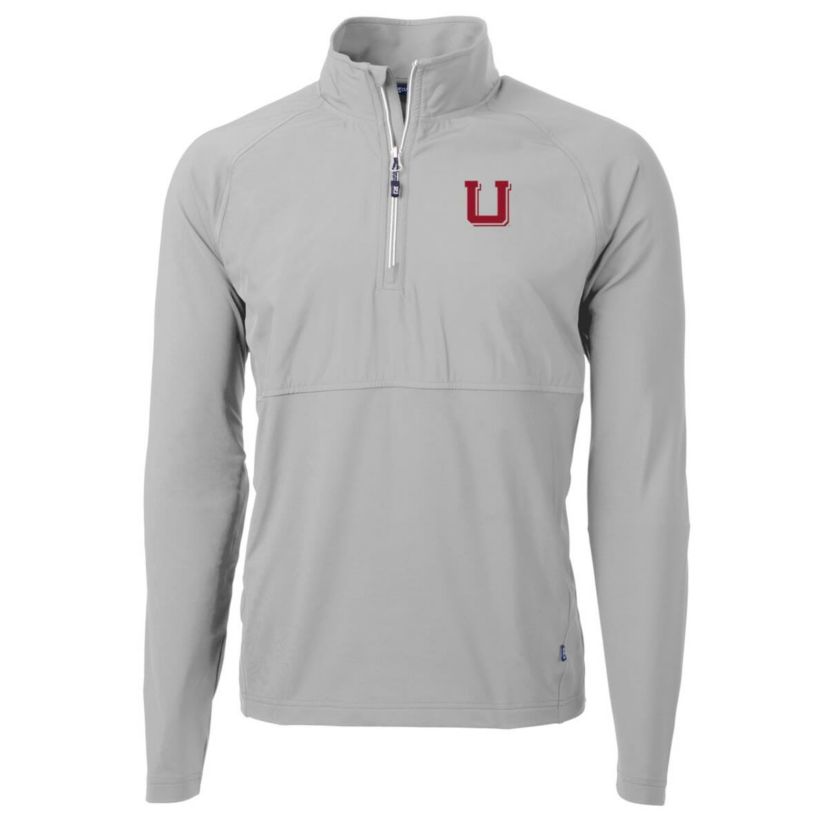 NCAA Utah Utes Adapt Eco Knit Hybrid Recycled Quarter-Zip Pullover Top
