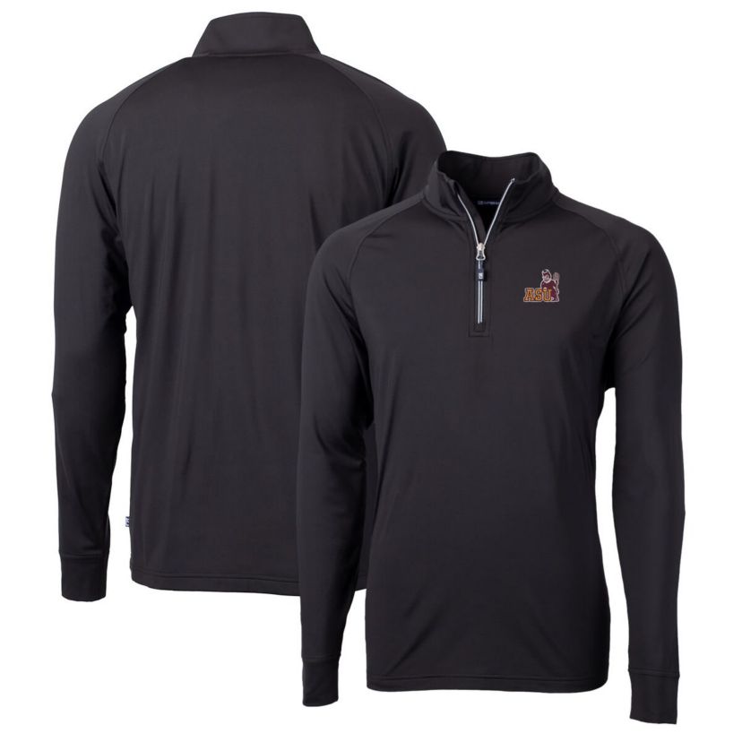 NCAA Arizona State Sun Devils Adapt Eco Knit Stretch Recycled Quarter-Zip Pullover Top