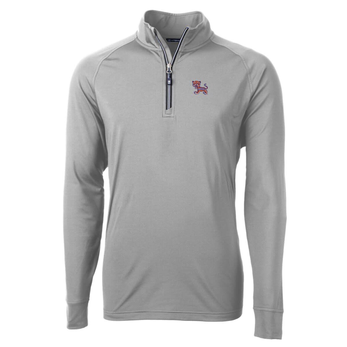 NCAA Clemson Tigers Adapt Eco Knit Stretch Recycled Quarter-Zip Pullover Top