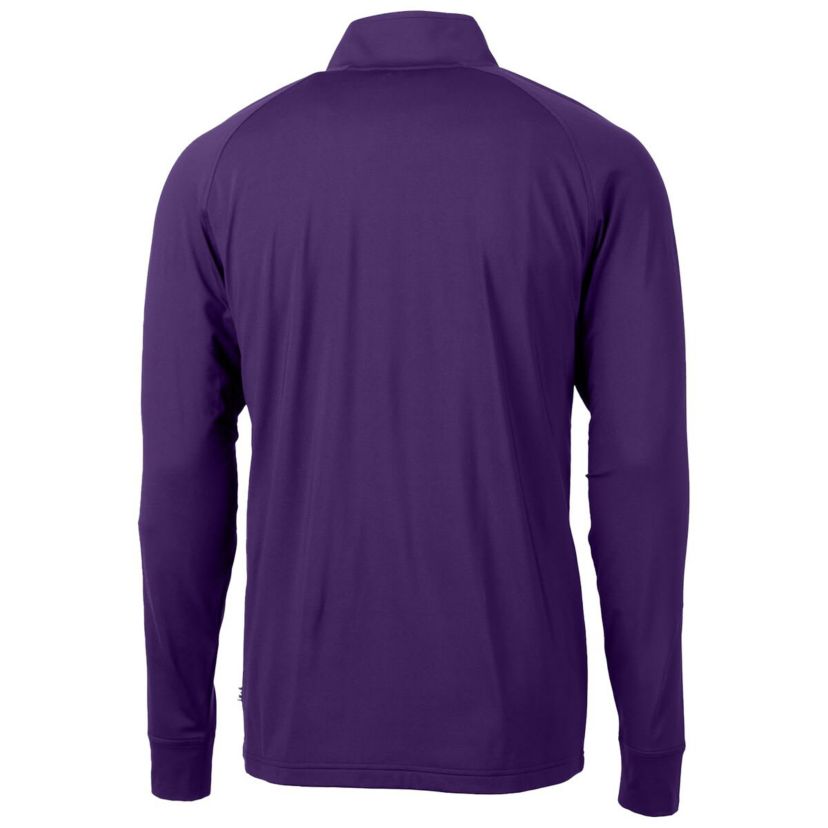 NCAA Clemson Tigers Adapt Eco Knit Stretch Recycled Quarter-Zip Pullover Top