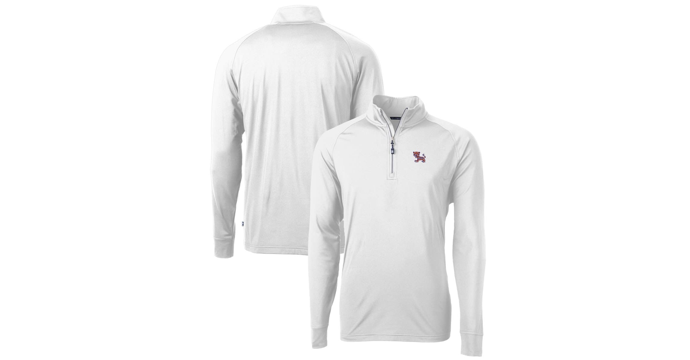 NCAA Clemson Tigers Adapt Eco Knit Stretch Recycled Quarter-Zip Pullover Top