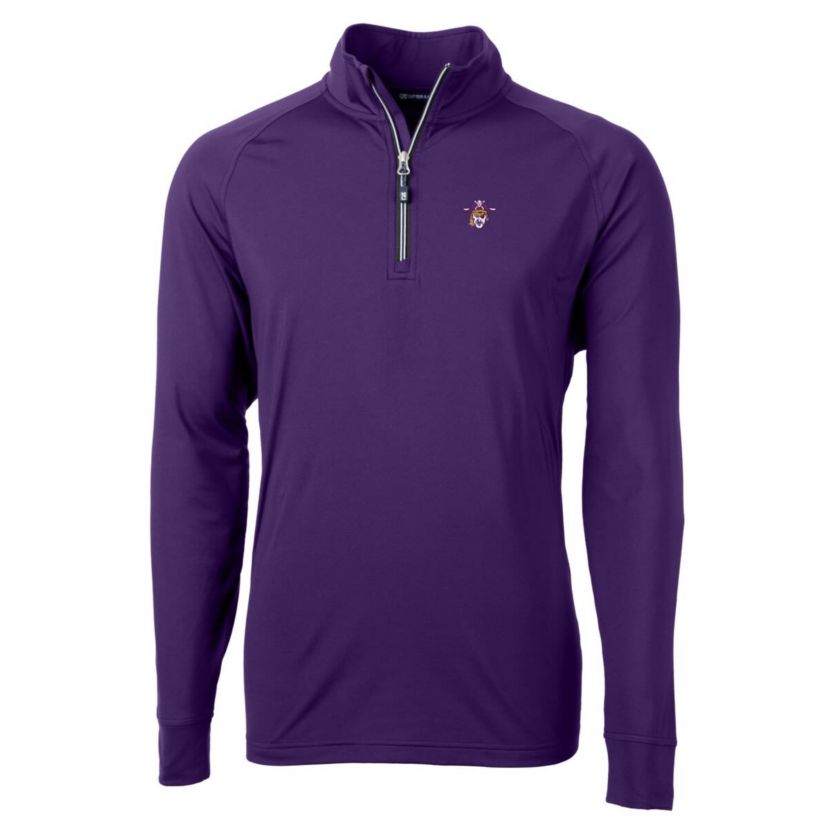 East Carolina Pirates NCAA ECU Pirates Adapt Eco Knit Stretch Recycled Quarter-Zip Pullover Top