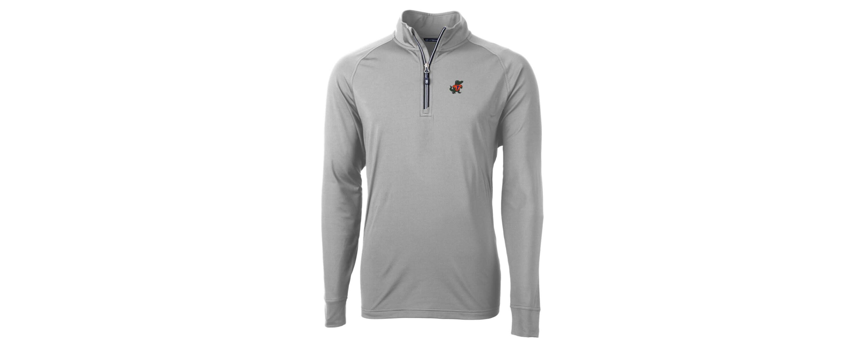NCAA Florida Gators Adapt Eco Knit Stretch Recycled Quarter-Zip Pullover Top