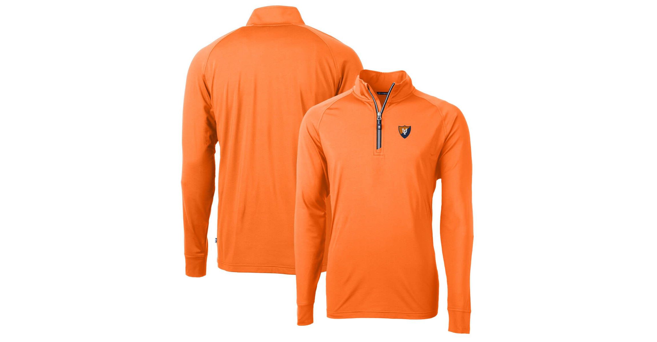 NCAA Illinois Fighting Illini Adapt Eco Knit Stretch Recycled Quarter-Zip Pullover Top