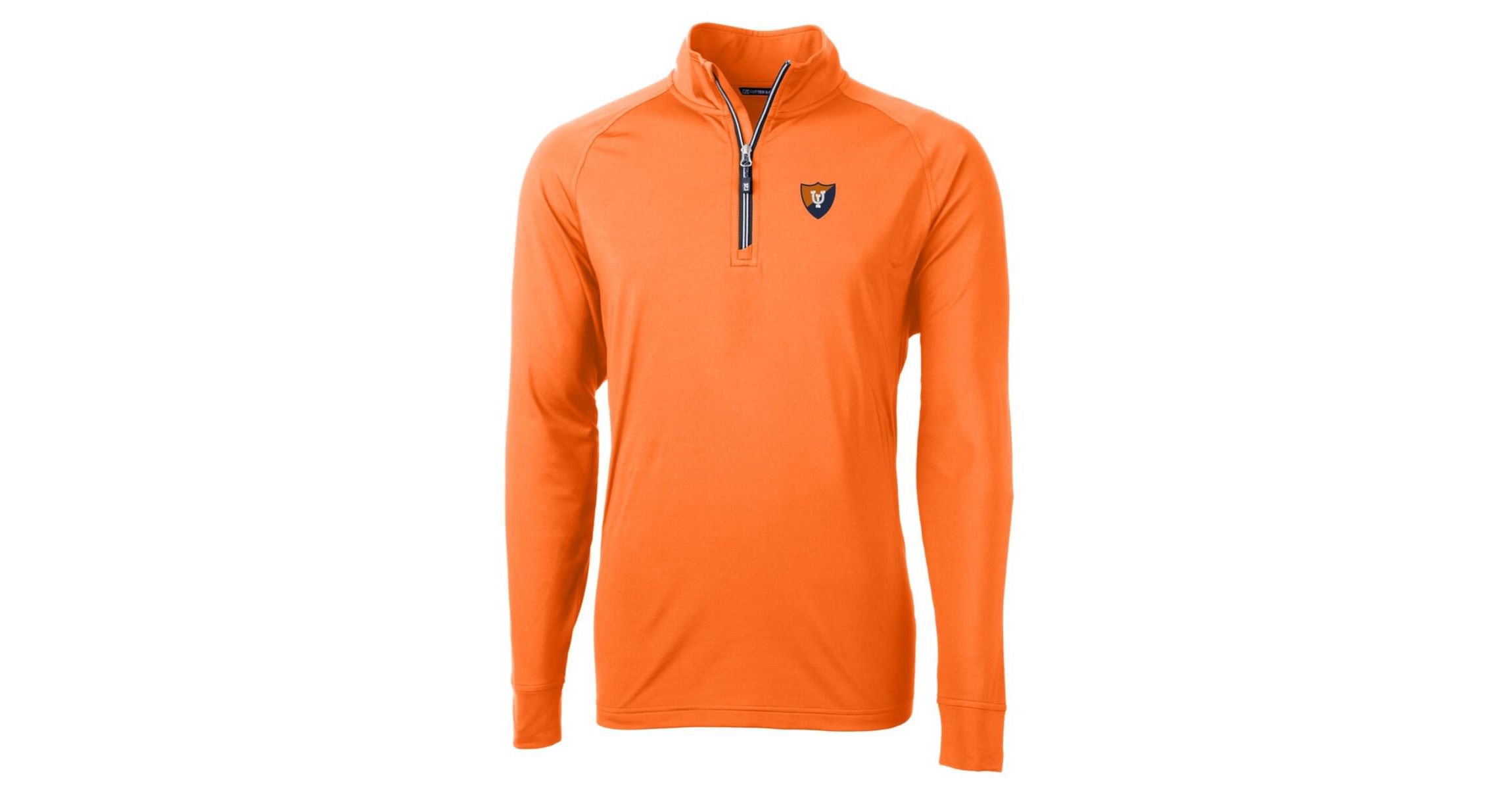 NCAA Illinois Fighting Illini Adapt Eco Knit Stretch Recycled Quarter-Zip Pullover Top