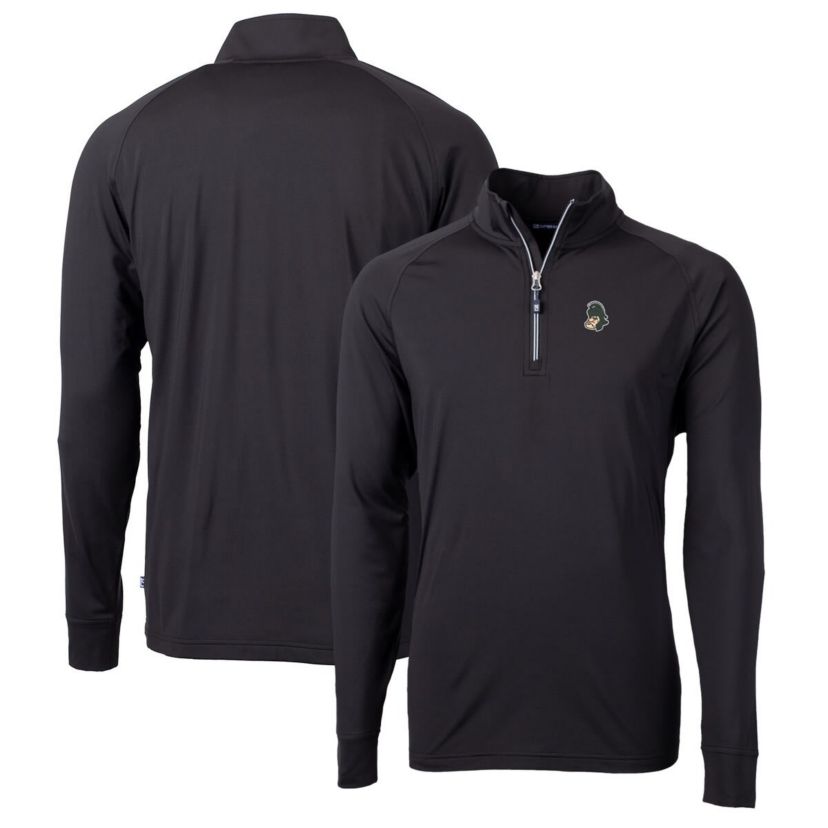 NCAA Michigan State Spartans Adapt Eco Knit Stretch Recycled Quarter-Zip Pullover Top