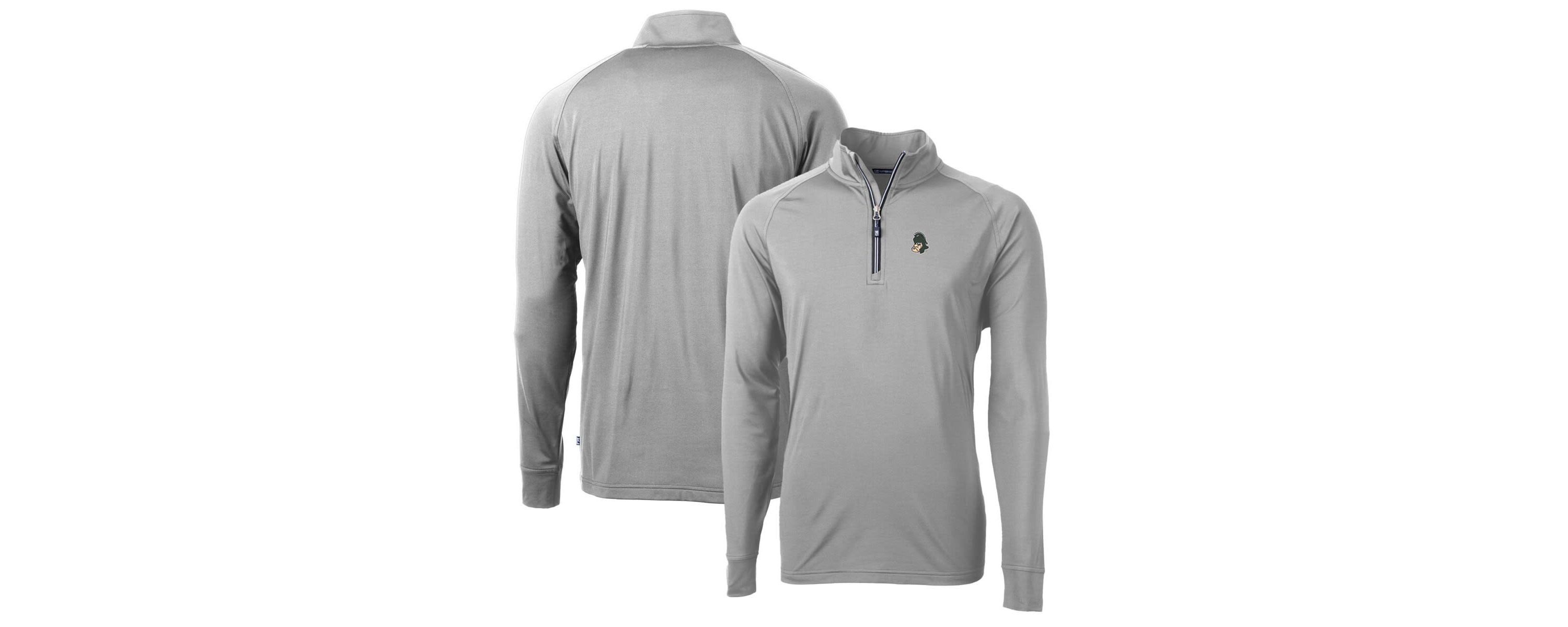 NCAA Michigan State Spartans Adapt Eco Knit Stretch Recycled Quarter-Zip Pullover Top