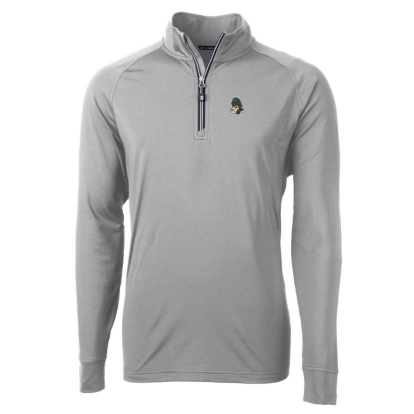 NCAA Michigan State Spartans Adapt Eco Knit Stretch Recycled Quarter-Zip Pullover Top