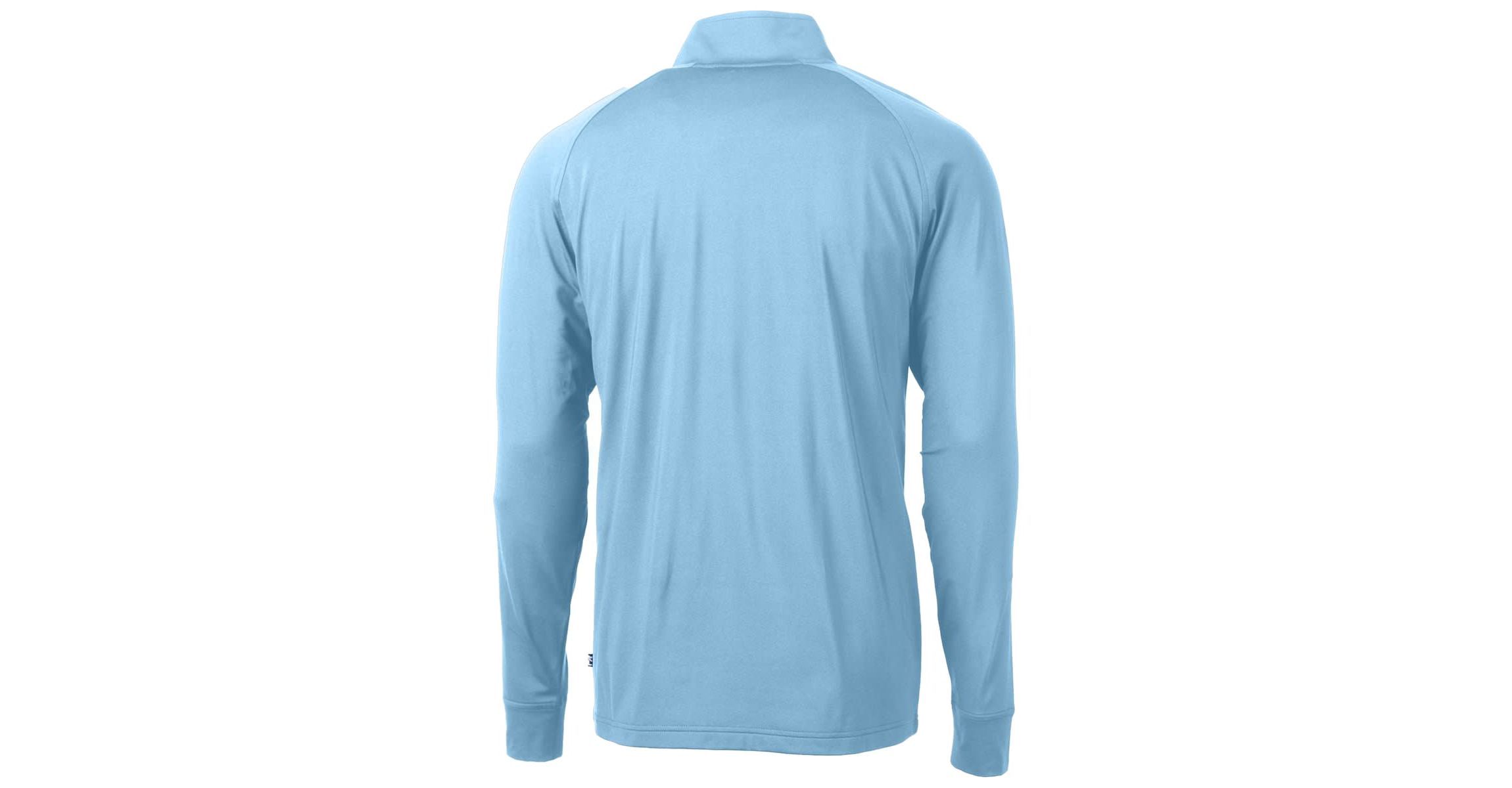 NCAA Light Ole Miss Rebels Adapt Eco Knit Stretch Recycled Quarter-Zip Pullover Top