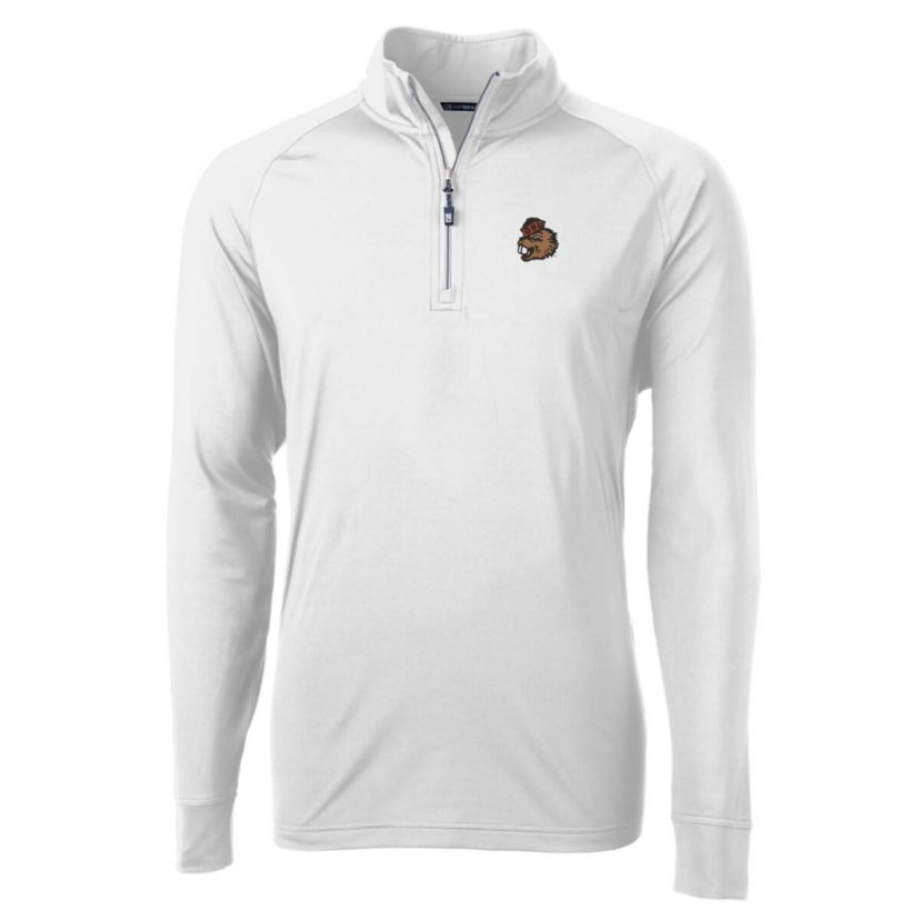 NCAA Oregon State Beavers Adapt Eco Knit Stretch Recycled Quarter-Zip Pullover Top