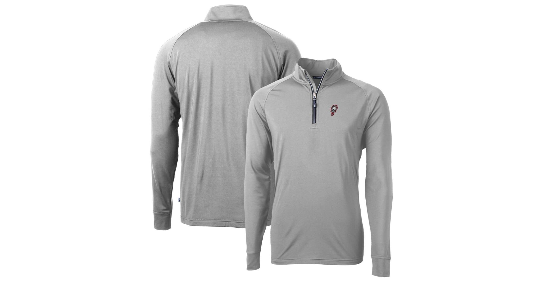 NCAA Ohio State Buckeyes Adapt Eco Knit Stretch Recycled Quarter-Zip Pullover Top