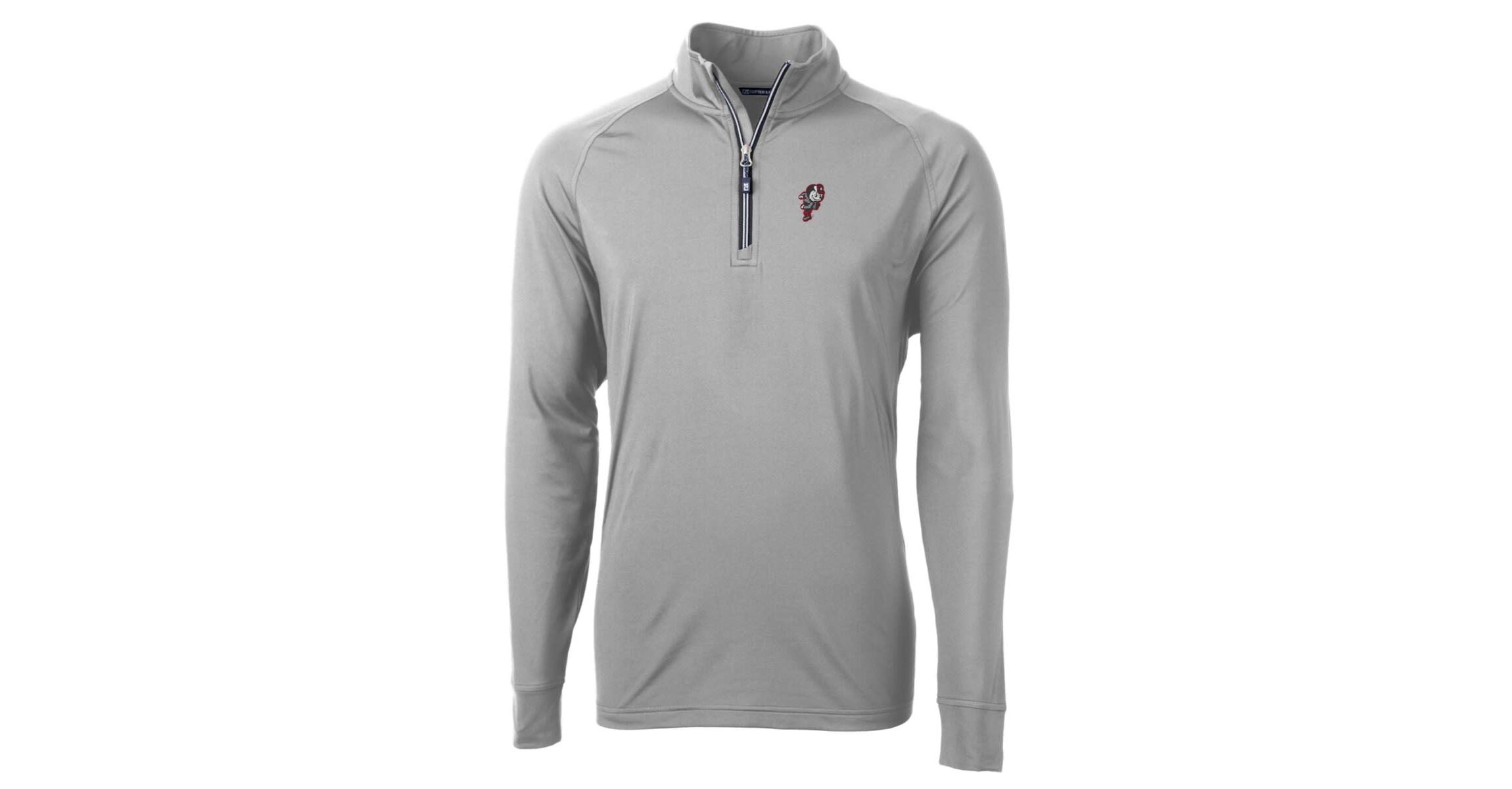 NCAA Ohio State Buckeyes Adapt Eco Knit Stretch Recycled Quarter-Zip Pullover Top
