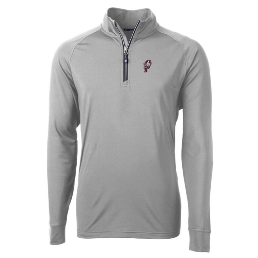 NCAA Ohio State Buckeyes Adapt Eco Knit Stretch Recycled Quarter-Zip Pullover Top