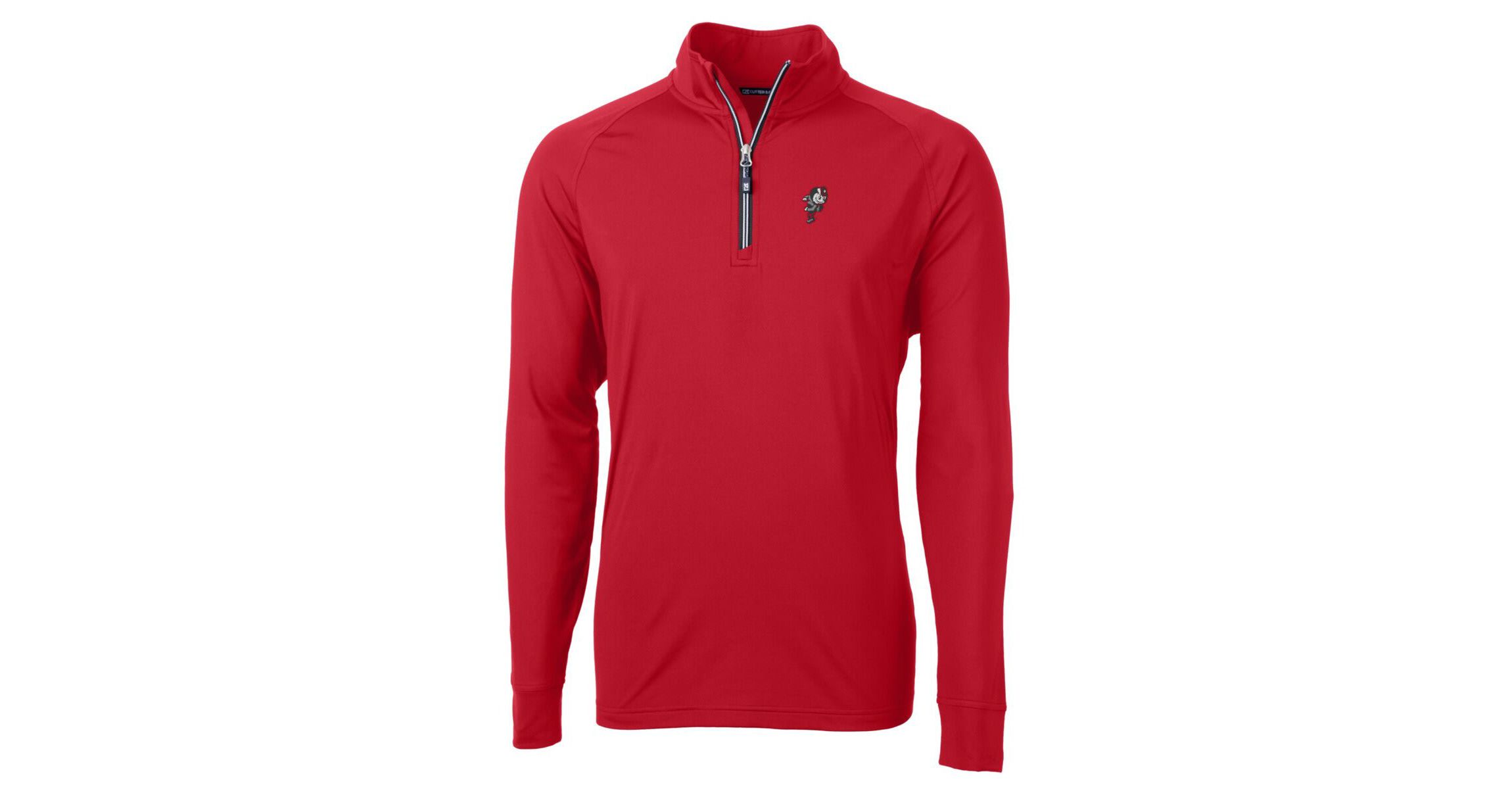 NCAA Ohio State Buckeyes Adapt Eco Knit Stretch Recycled Quarter-Zip Pullover Top