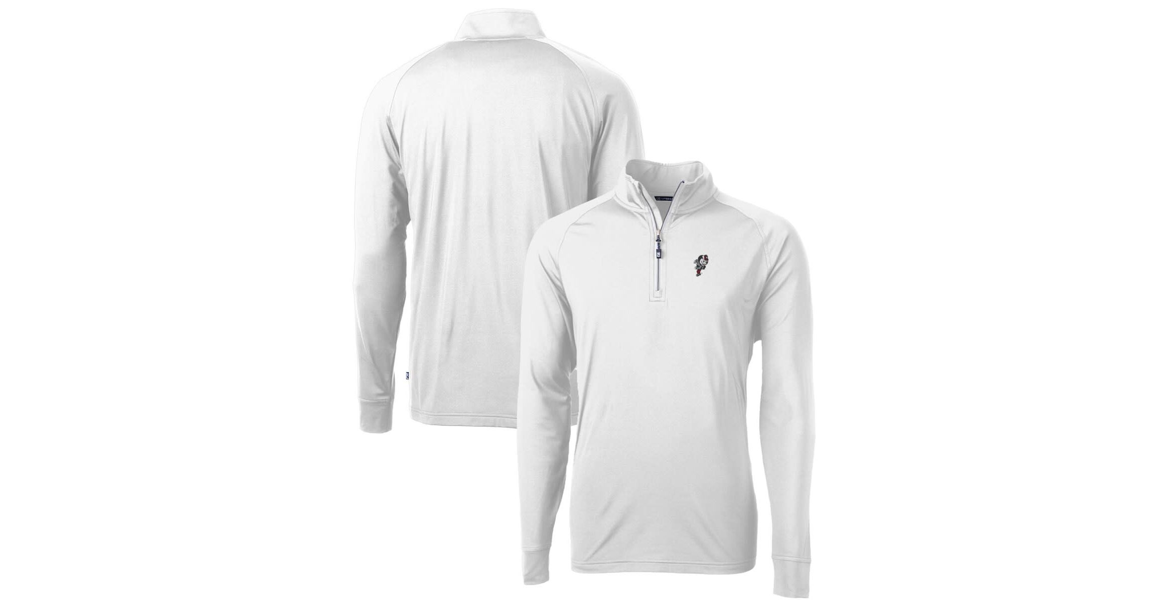 NCAA Ohio State Buckeyes Adapt Eco Knit Stretch Recycled Quarter-Zip Pullover Top