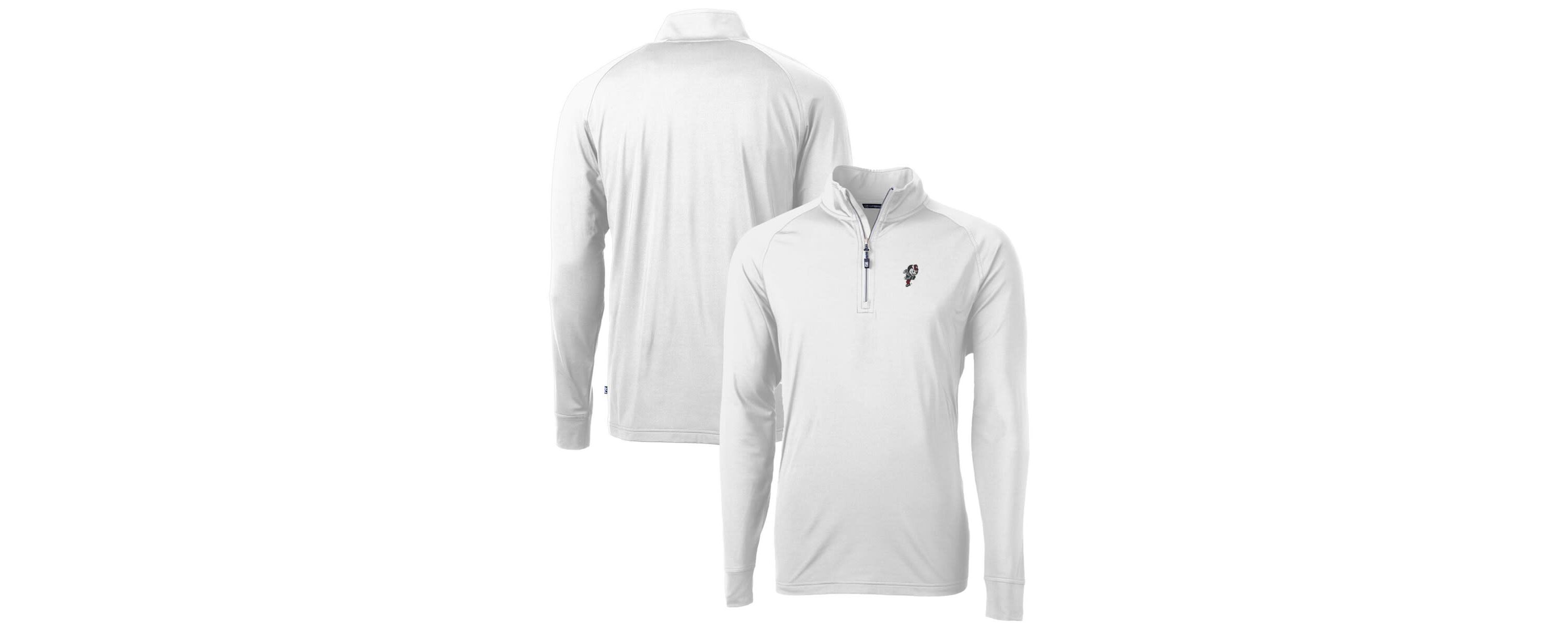 NCAA Ohio State Buckeyes Adapt Eco Knit Stretch Recycled Quarter-Zip Pullover Top