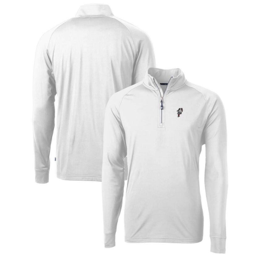 NCAA Ohio State Buckeyes Adapt Eco Knit Stretch Recycled Quarter-Zip Pullover Top
