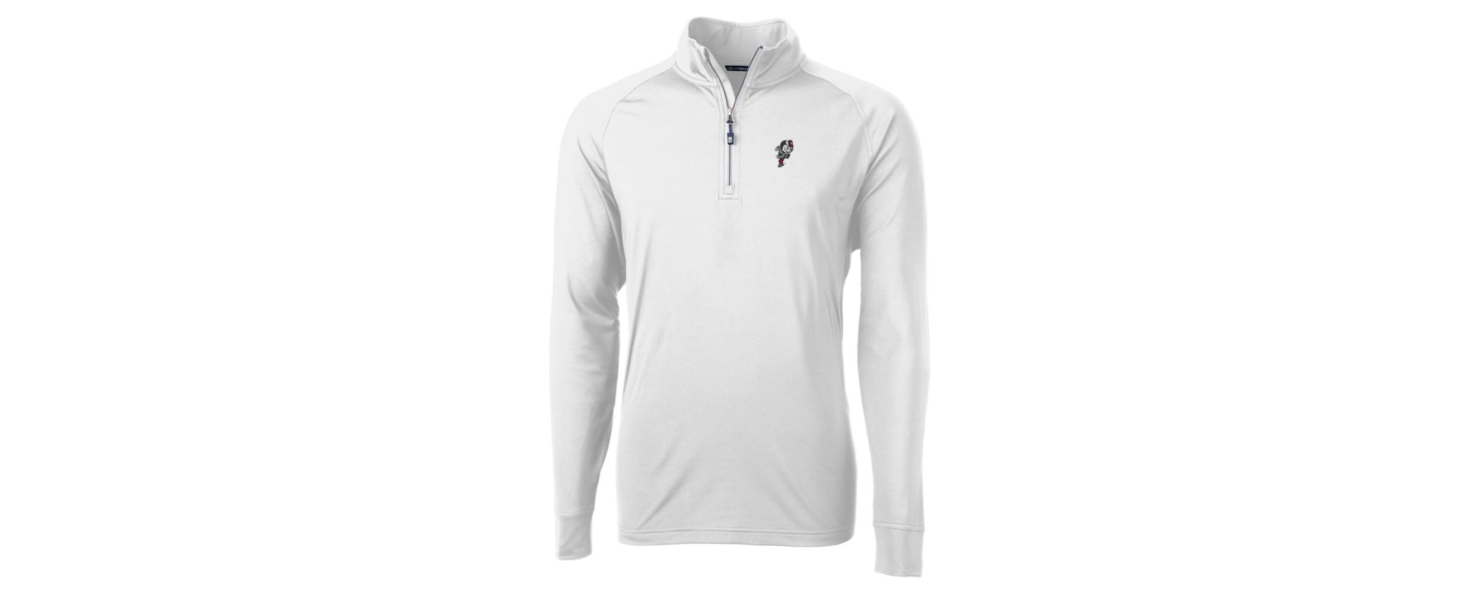 NCAA Ohio State Buckeyes Adapt Eco Knit Stretch Recycled Quarter-Zip Pullover Top