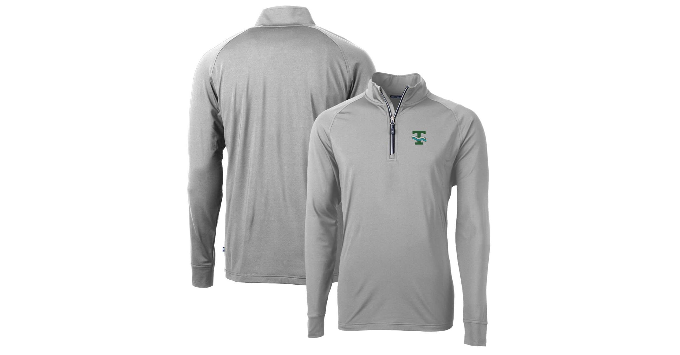 Tulane Green Wave NCAA Tulane Wave Adapt Eco Knit Stretch Recycled Quarter-Zip Pullover Top