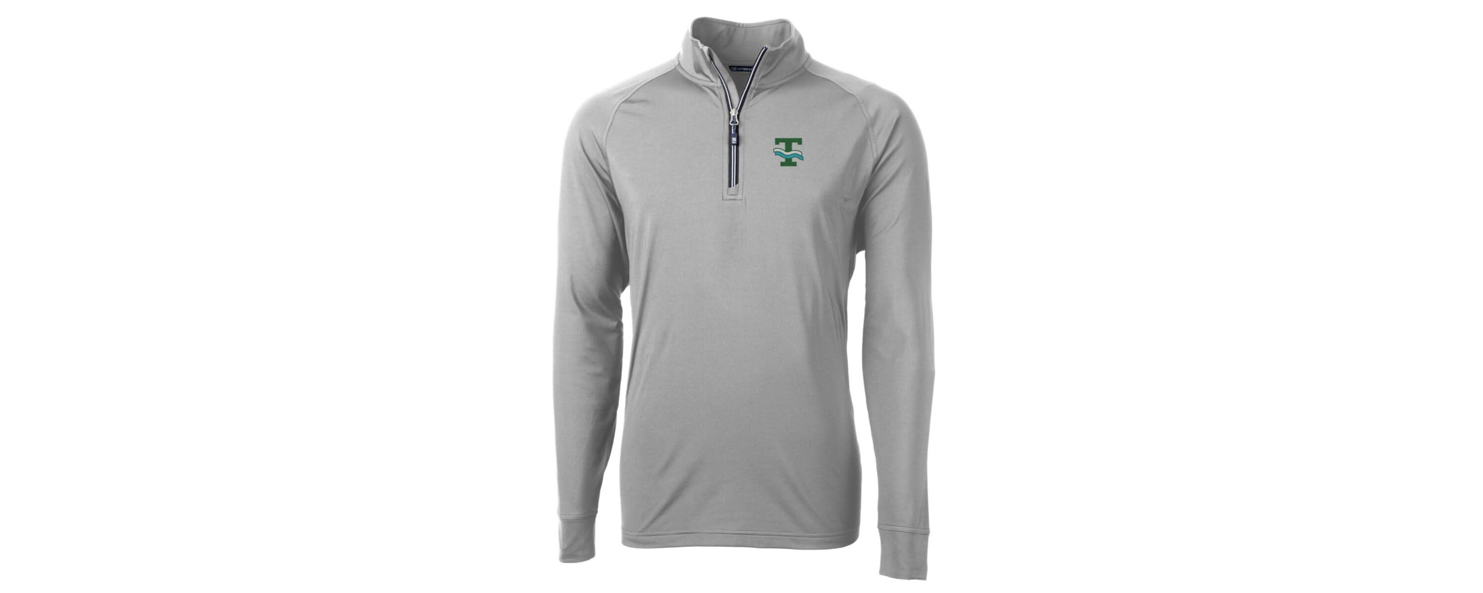 Tulane Green Wave NCAA Tulane Wave Adapt Eco Knit Stretch Recycled Quarter-Zip Pullover Top