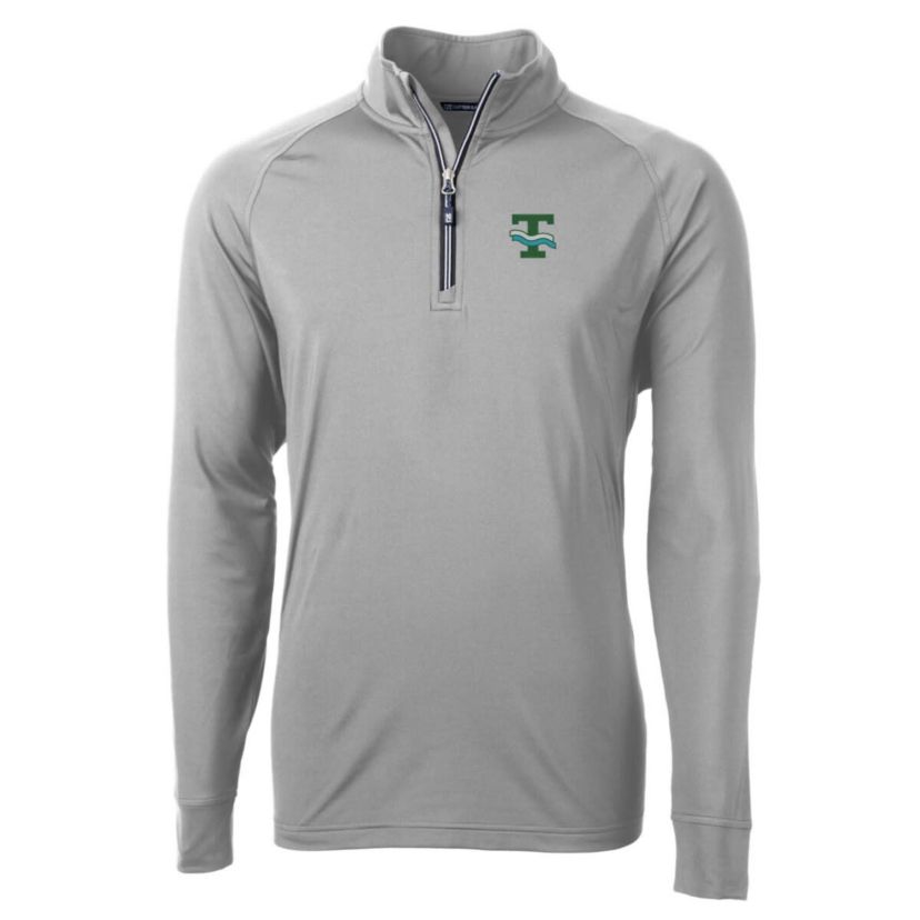 Tulane Green Wave NCAA Tulane Wave Adapt Eco Knit Stretch Recycled Quarter-Zip Pullover Top