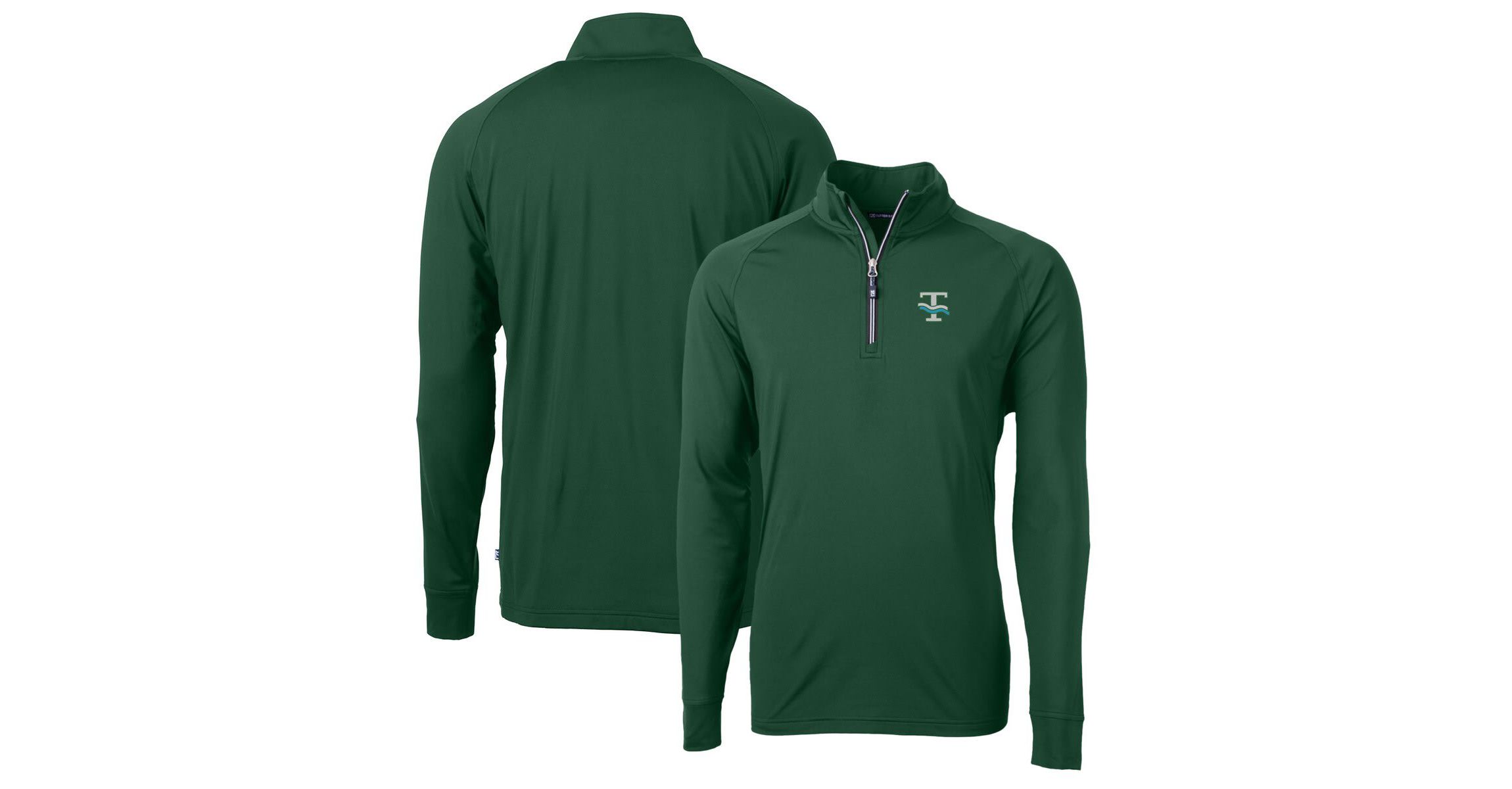 Tulane Green Wave NCAA Tulane Wave Adapt Eco Knit Stretch Recycled Quarter-Zip Pullover Top