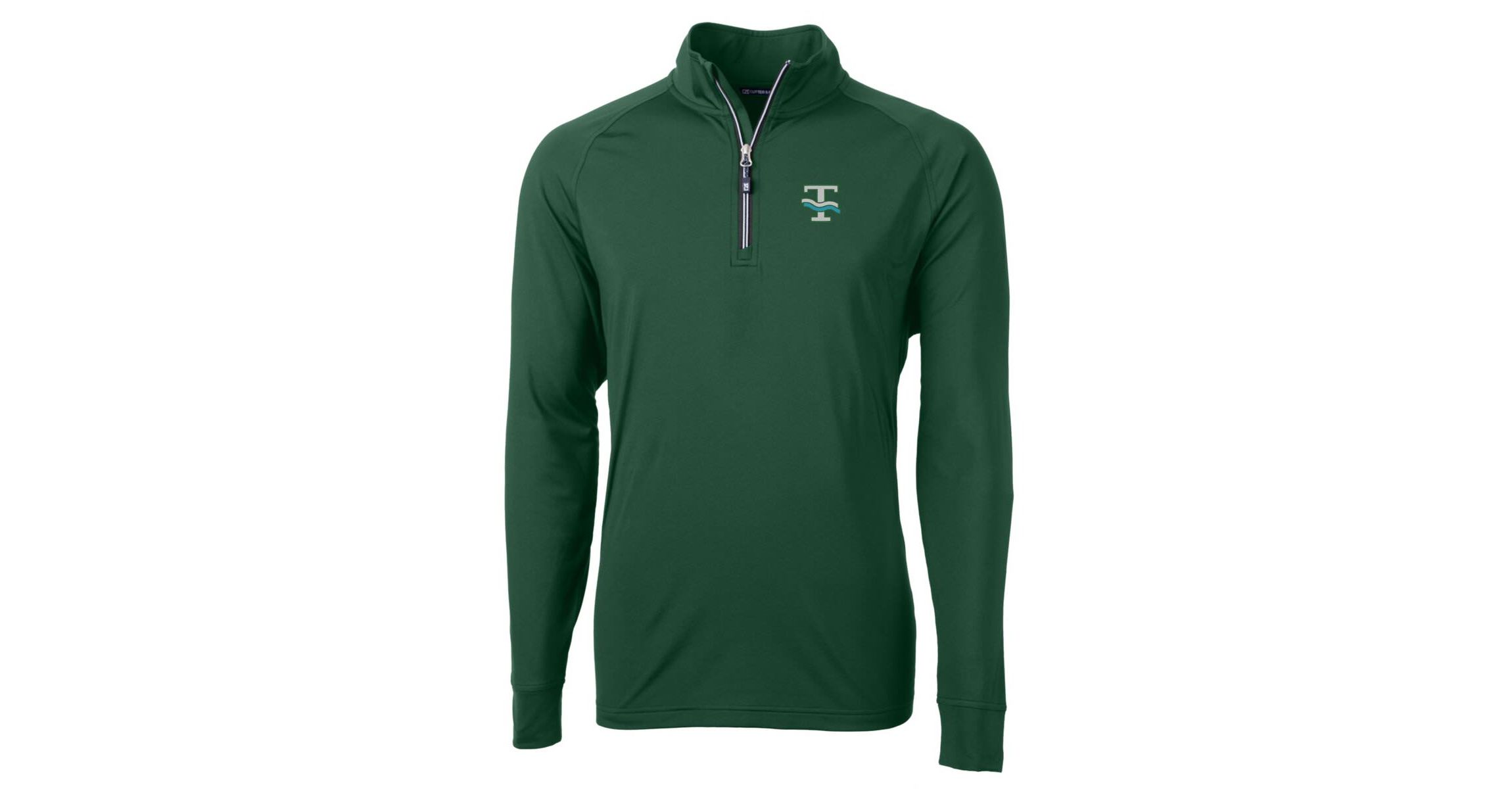 Tulane Green Wave NCAA Tulane Wave Adapt Eco Knit Stretch Recycled Quarter-Zip Pullover Top