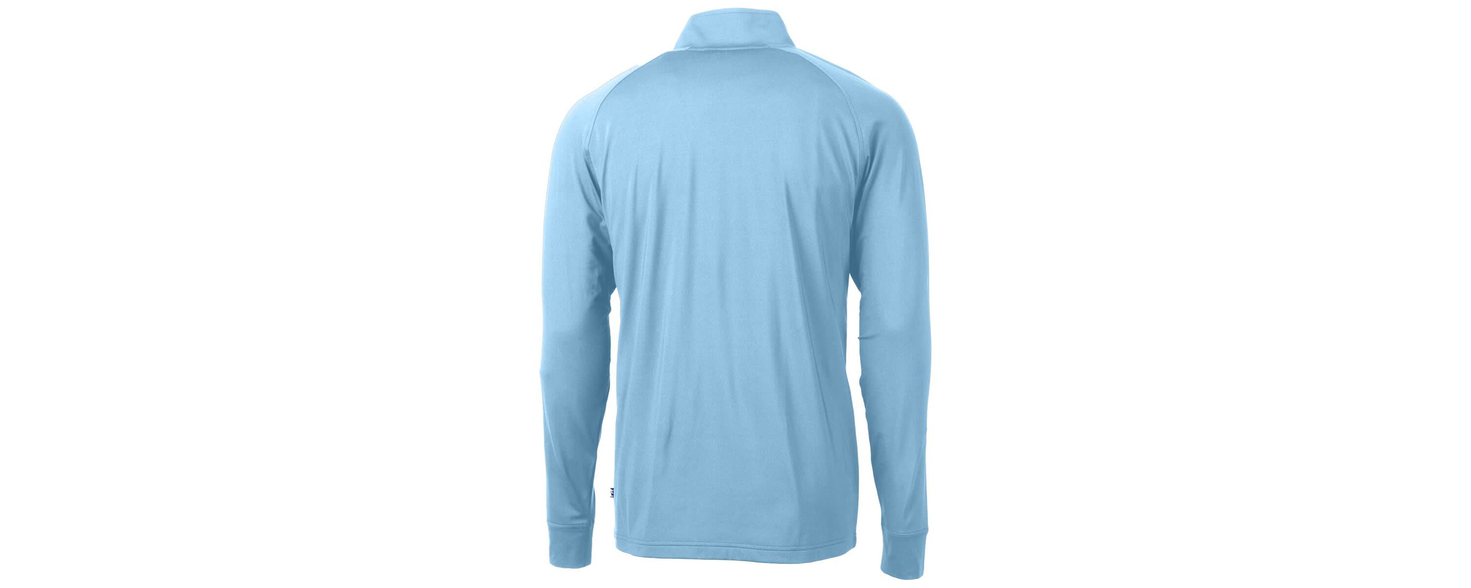 Tulane Green Wave NCAA Light Tulane Wave Adapt Eco Knit Stretch Recycled Quarter-Zip Pullover Top