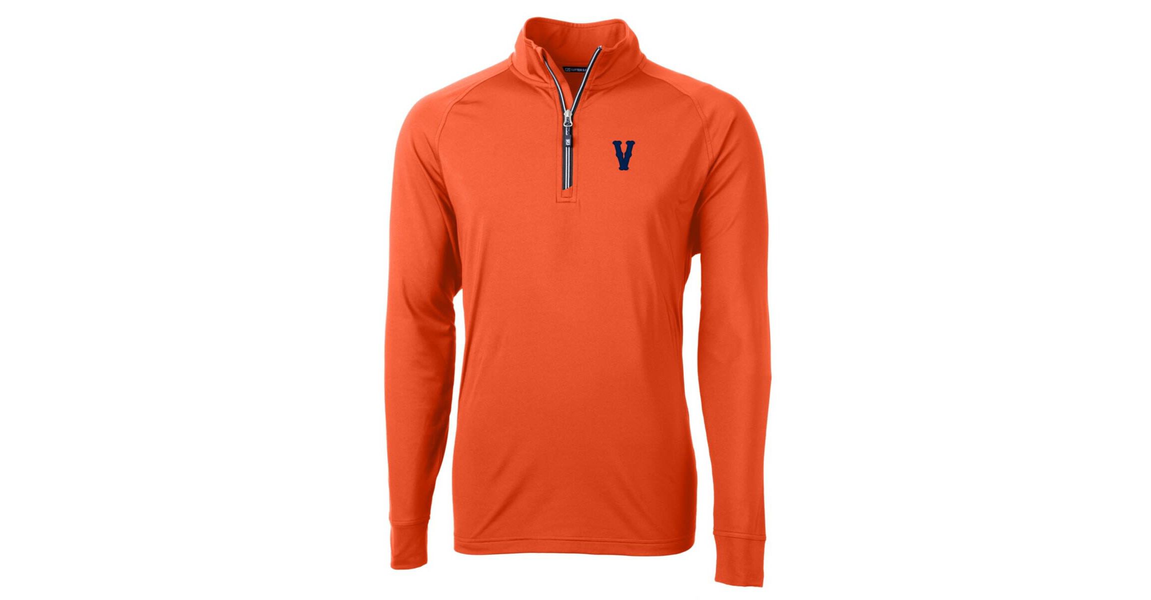 NCAA Virginia Cavaliers Vintage Adapt Eco Knit Stretch Recycled Quarter-Zip Pullover Top