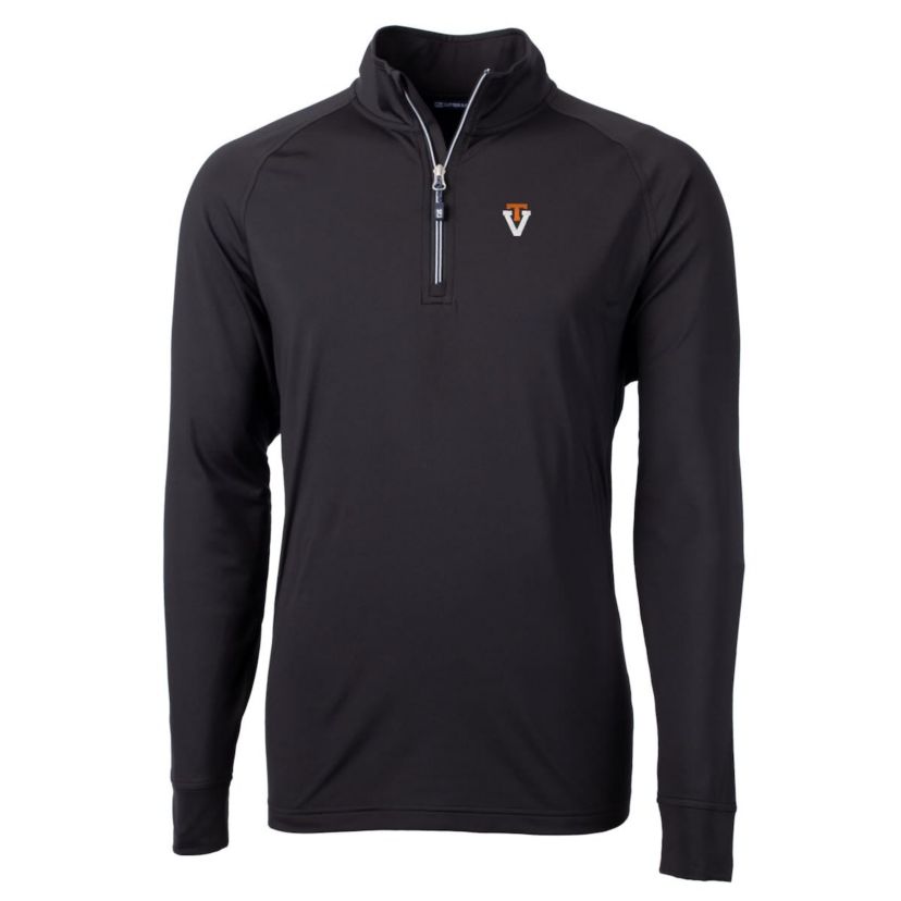 NCAA Virginia Tech Hokies Adapt Eco Knit Stretch Recycled Quarter-Zip Pullover Top