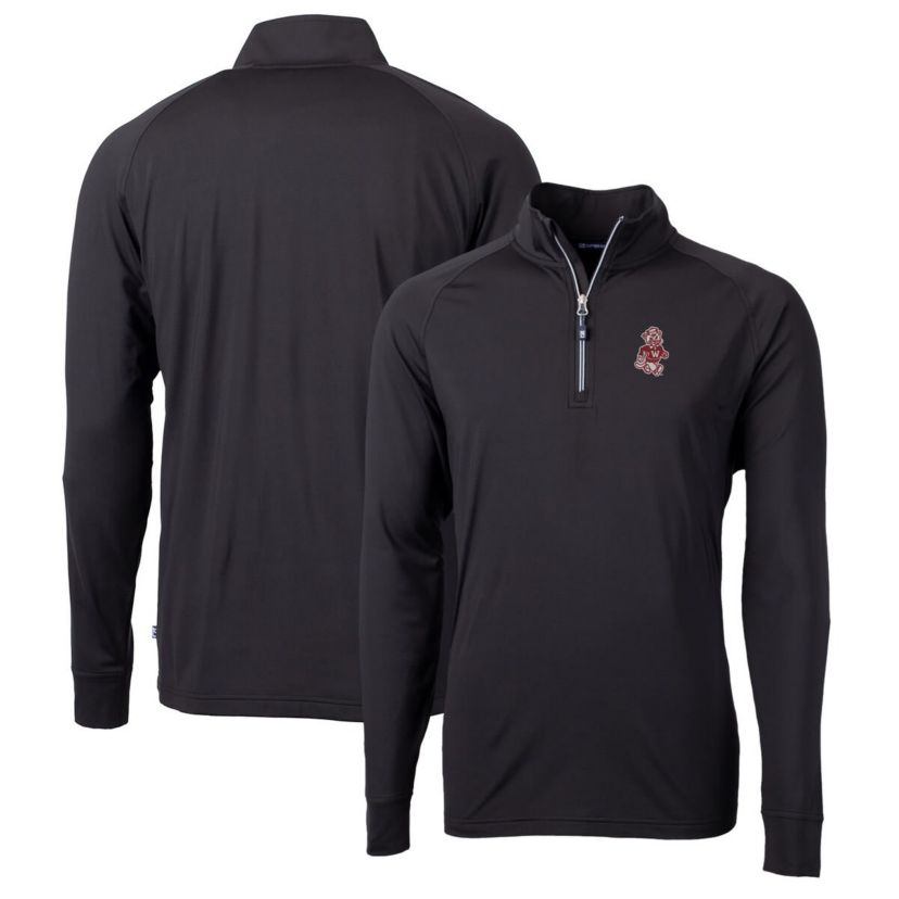 NCAA Washington State Cougars Adapt Eco Knit Stretch Recycled Quarter-Zip Pullover Top