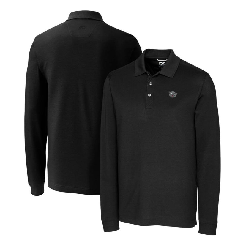 NCAA Cincinnati Bearcats Advantage Tri-Blend Pique Long Sleeve Polo