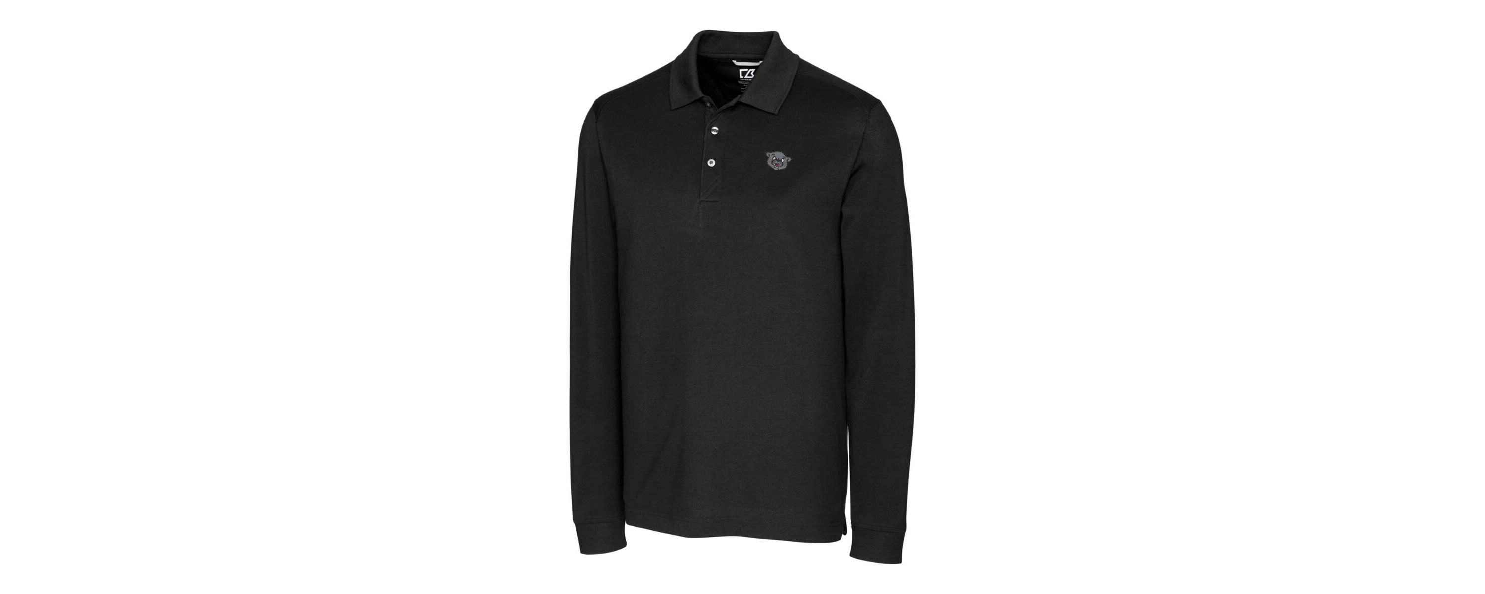 NCAA Cincinnati Bearcats Advantage Tri-Blend Pique Long Sleeve Polo
